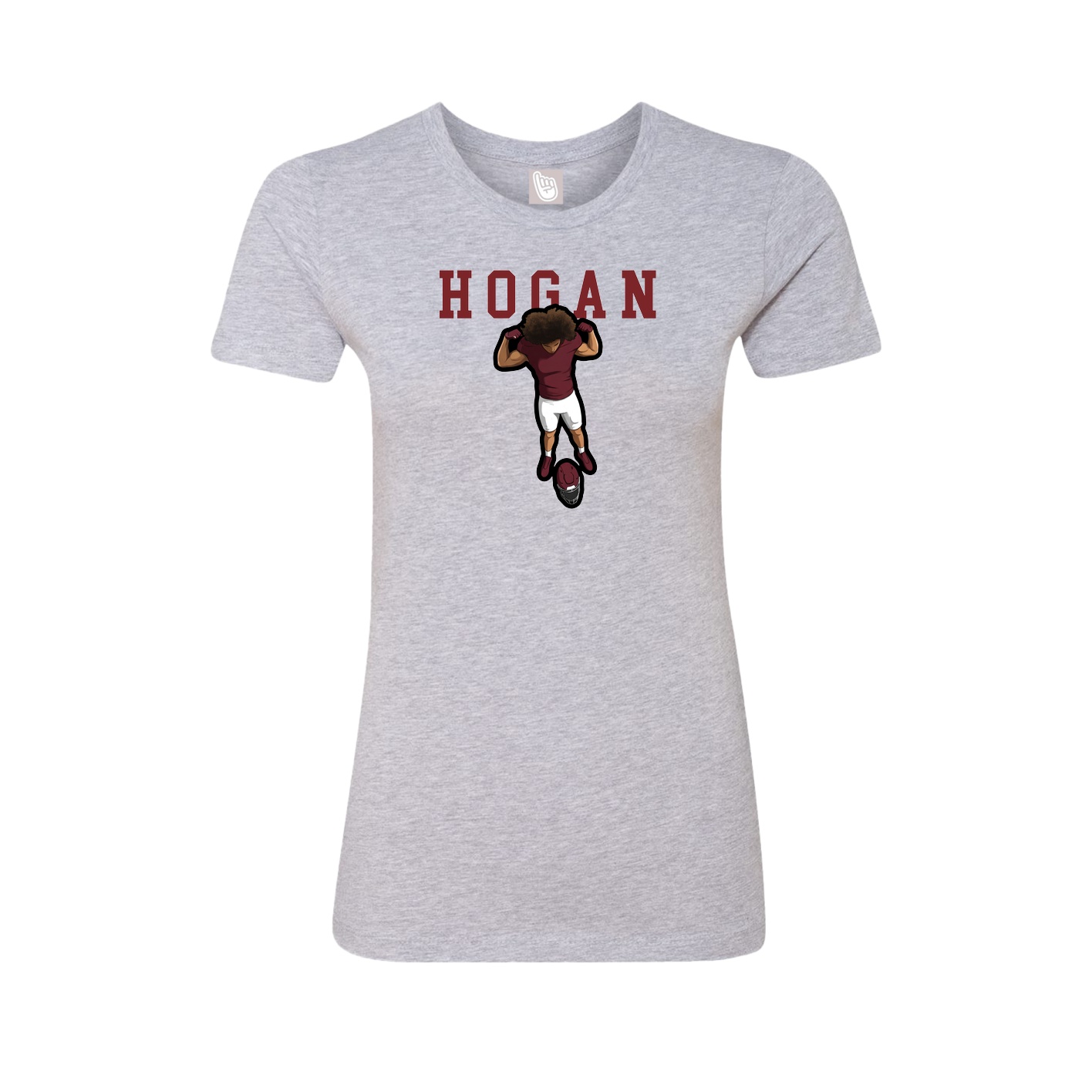 Fitted Women's Tee — Shirsey in Grey