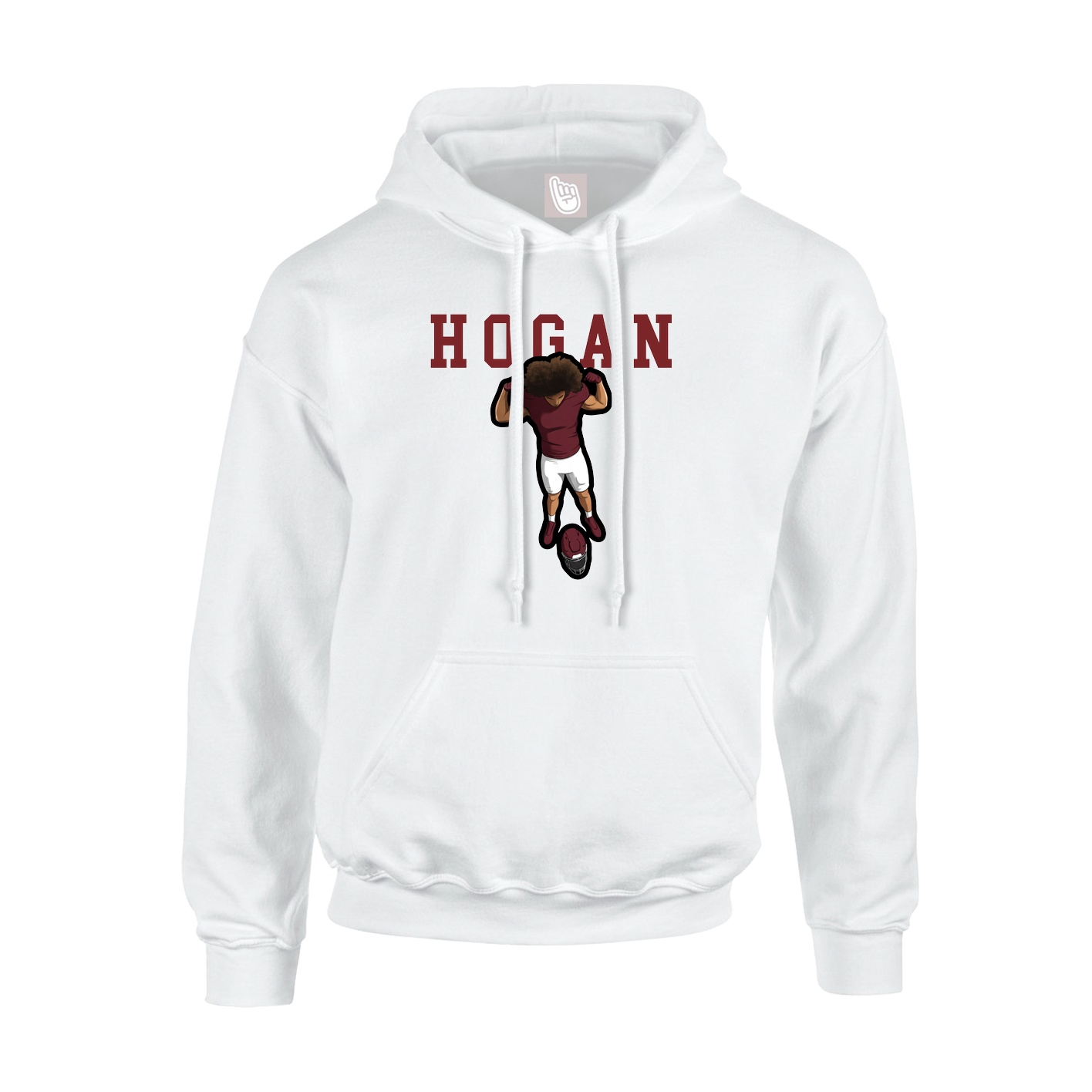 Hoodie — Shirsey in White