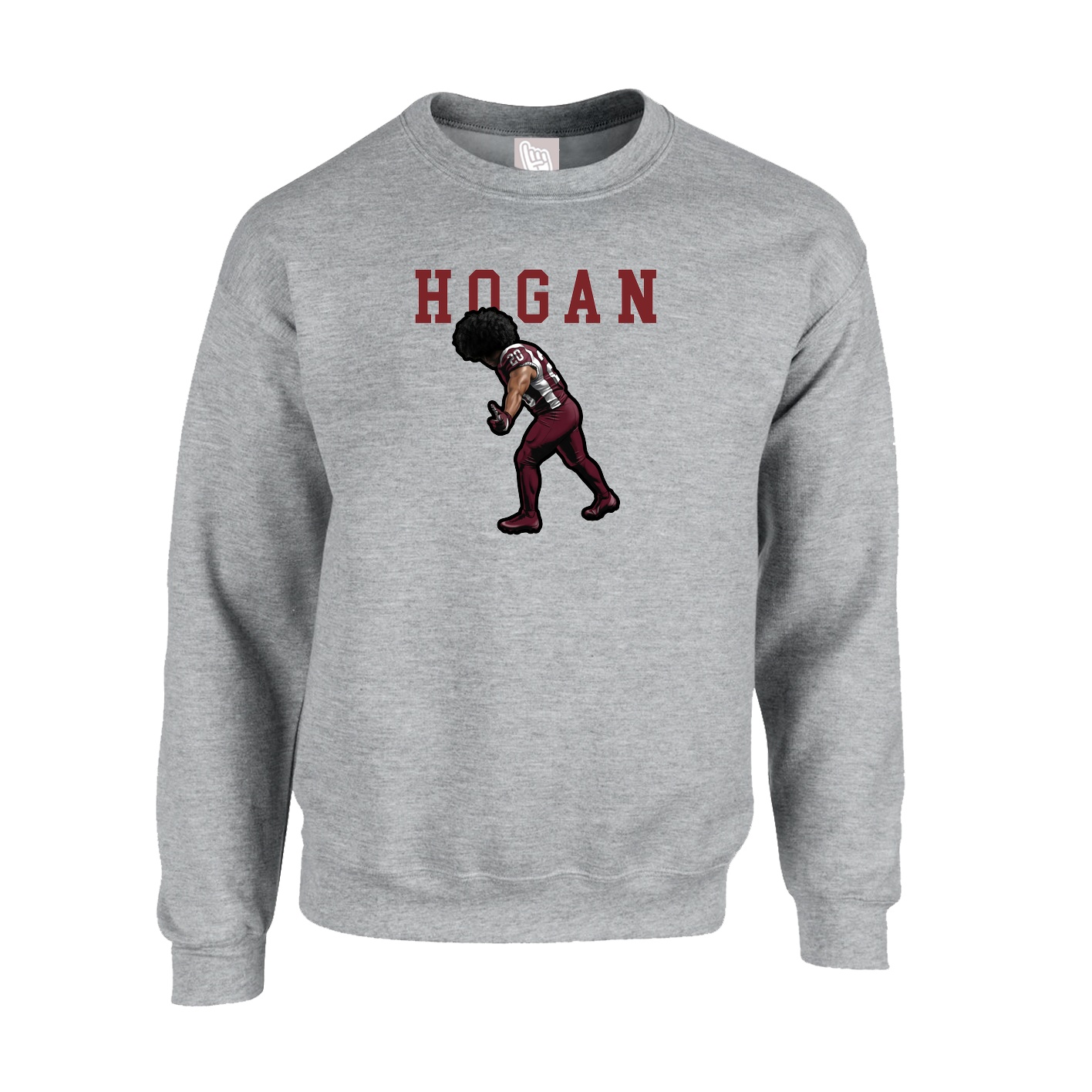 Fleece Crew — Shirsey in Grey