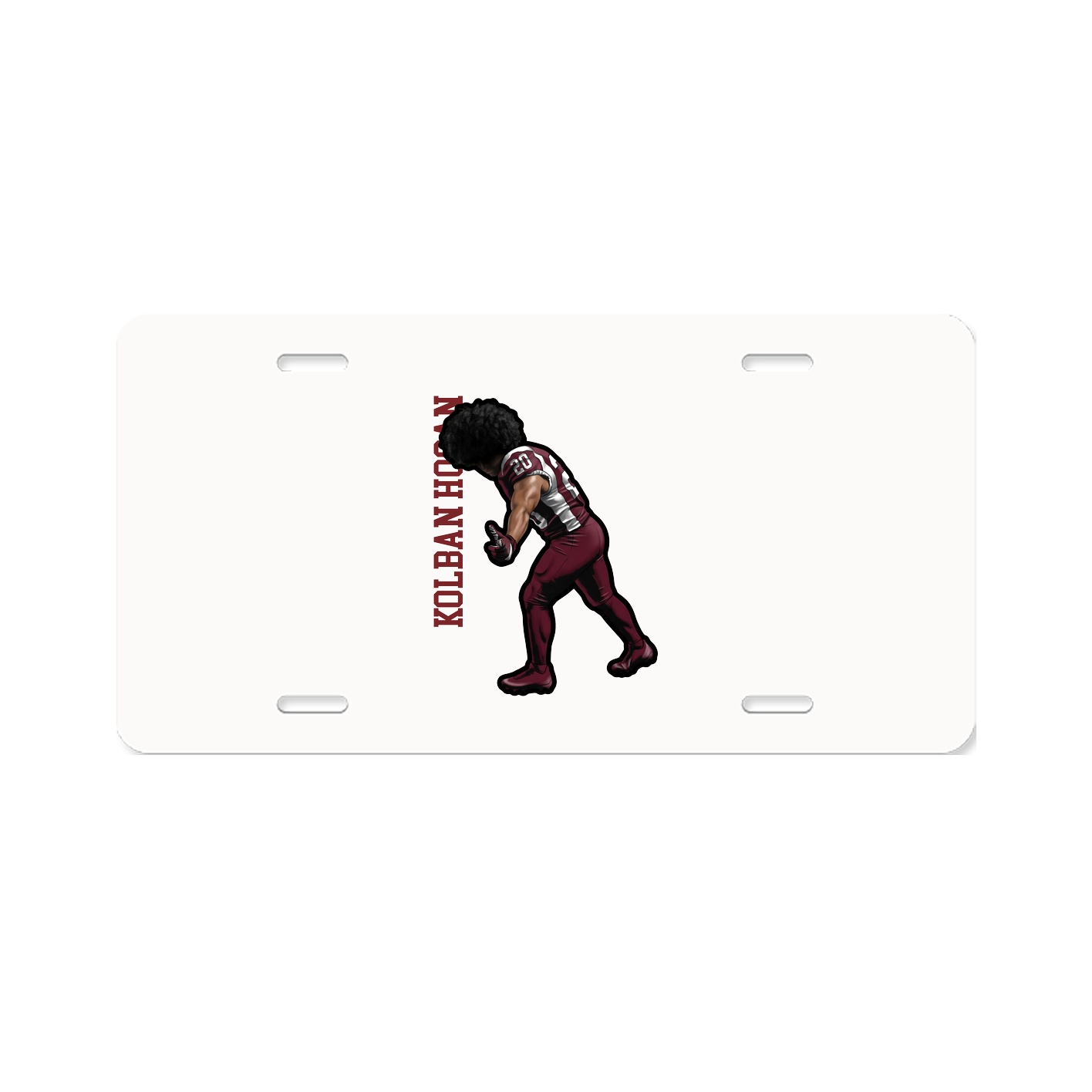 Aluminum License Plate