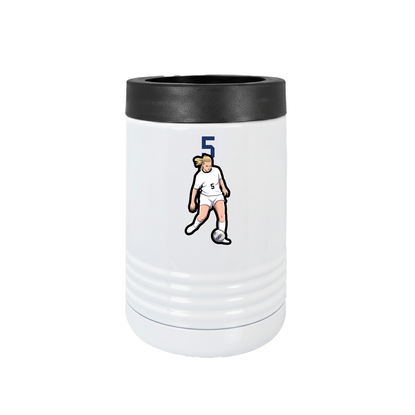 Beverage Holder — Number Top in White