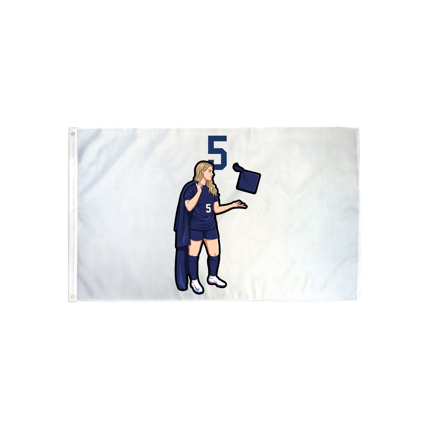 3x5 Flag — Number Top in Classic