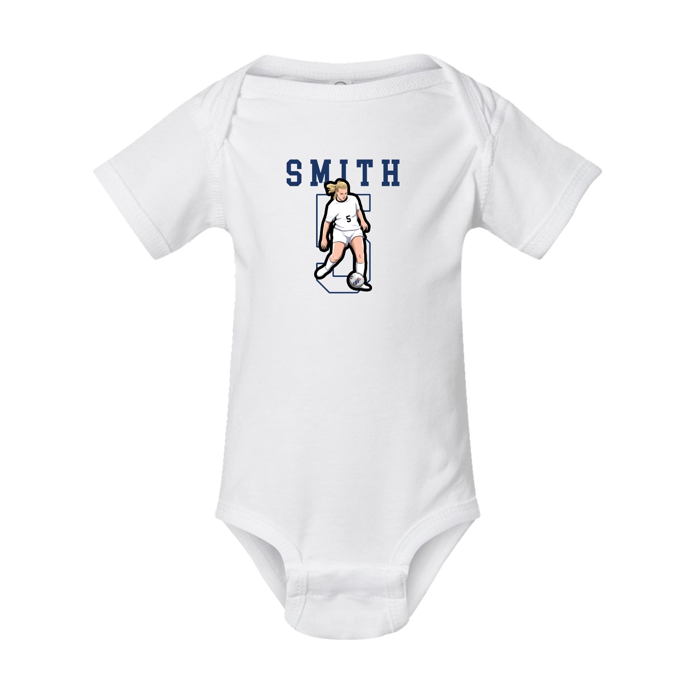 Baby Onesie — Shirsey in White
