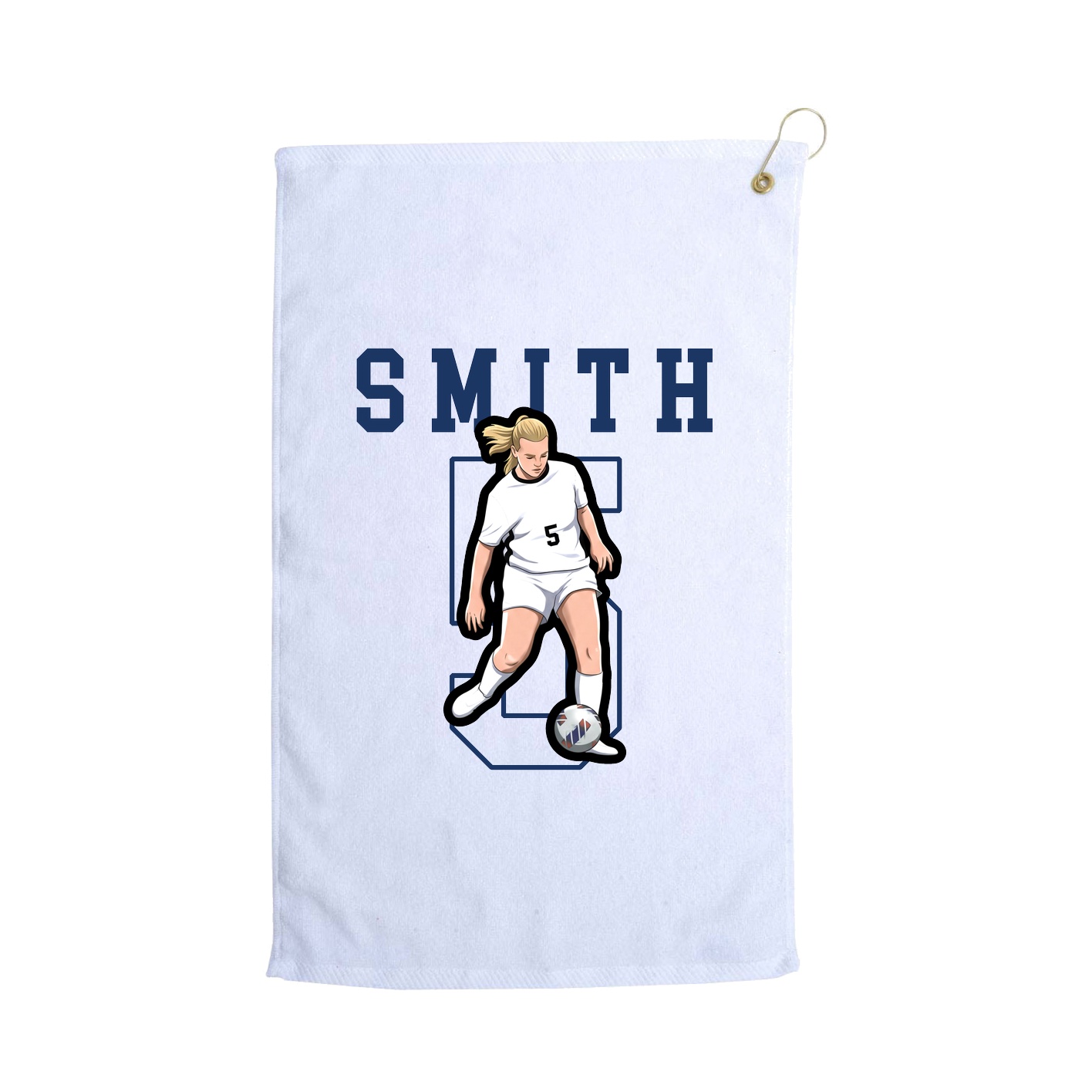 Golf Towel — Shirsey in White