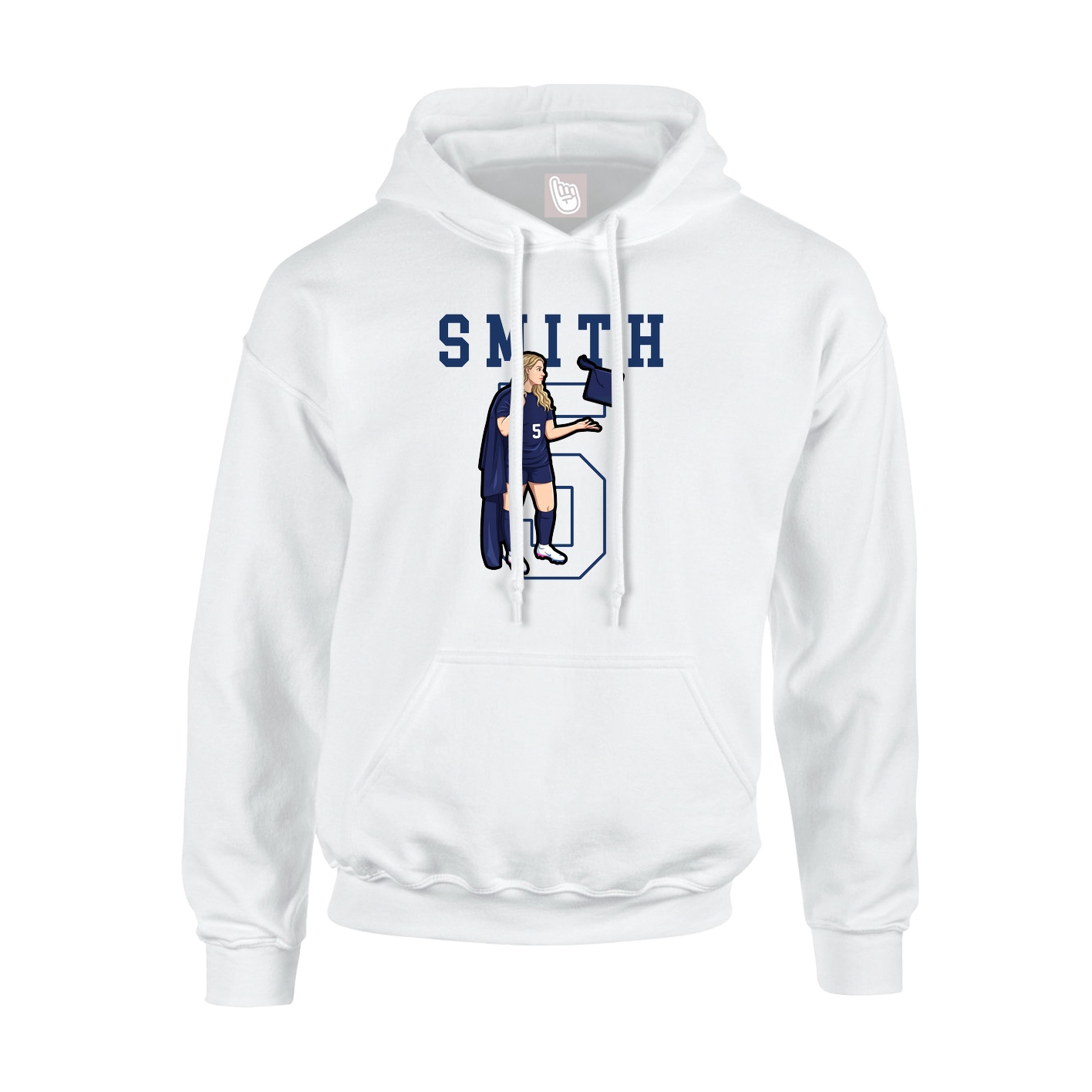 Youth Hoodie — Shirsey in White