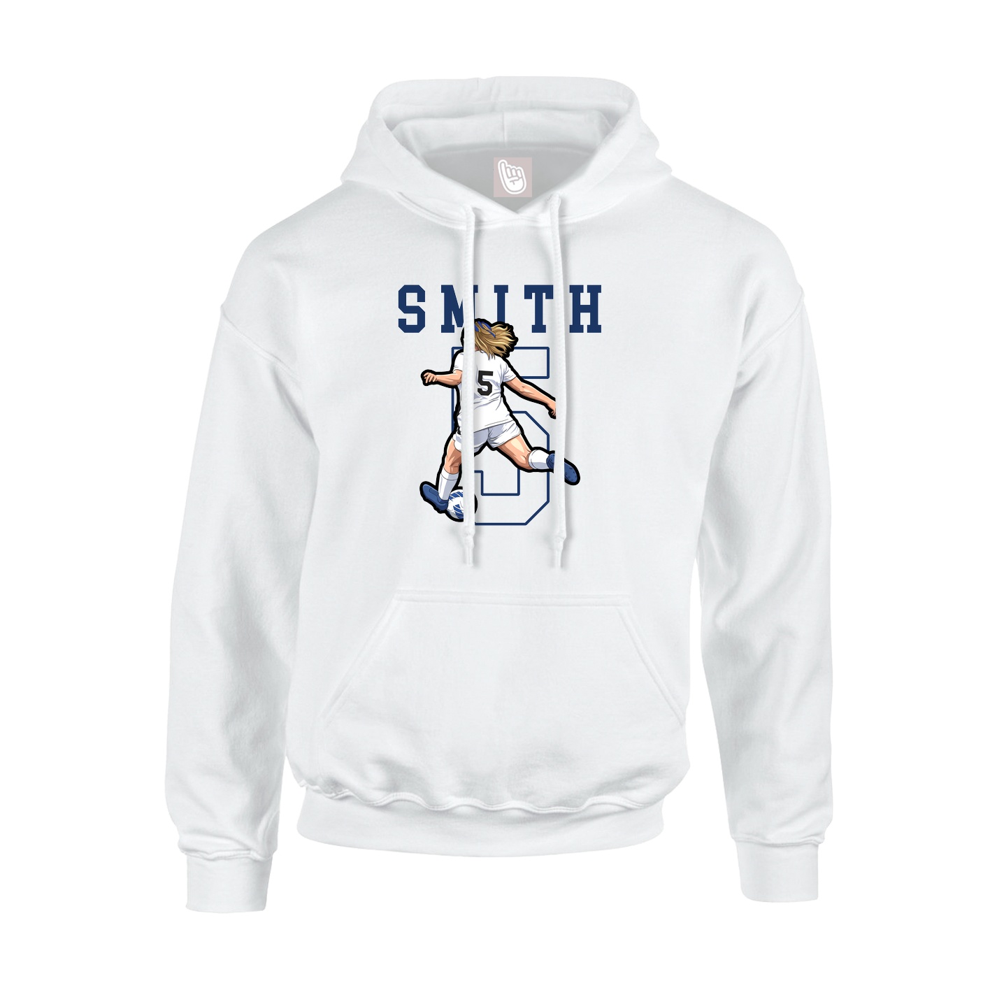 Youth Hoodie — Shirsey in White