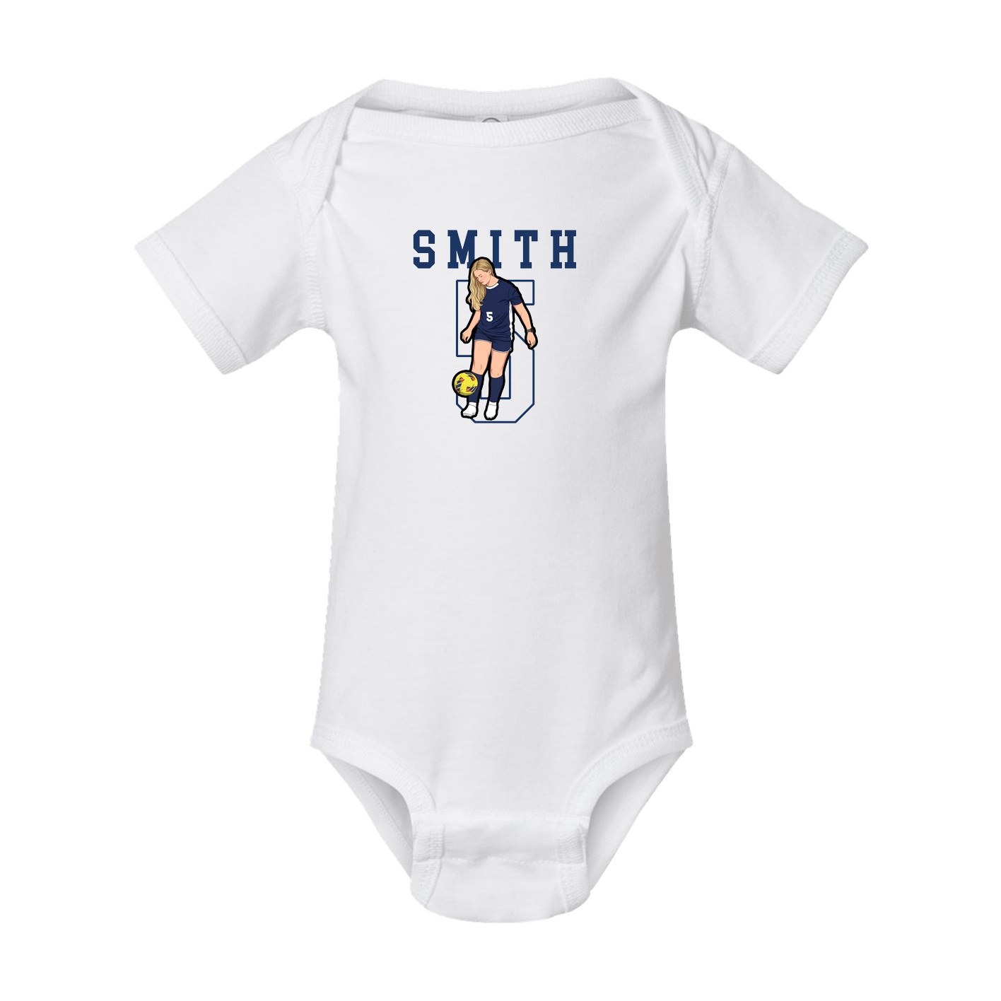 Baby Onesie — Shirsey in White