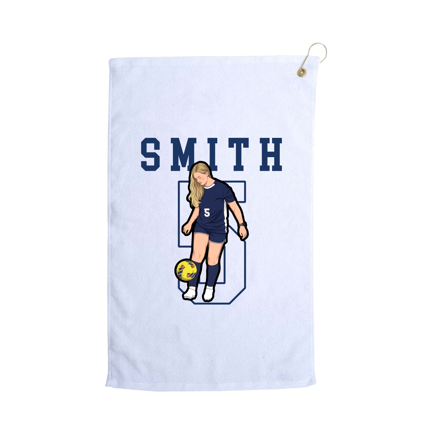 Golf Towel — Shirsey in White