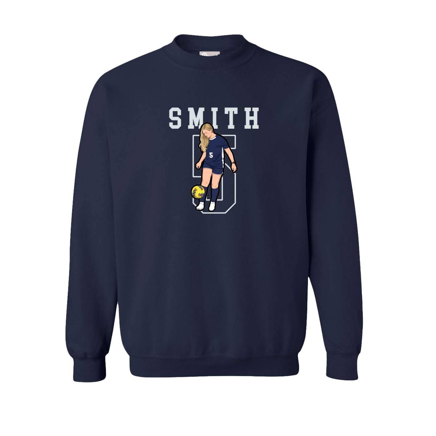 Fleece Crew — Shirsey in Navy