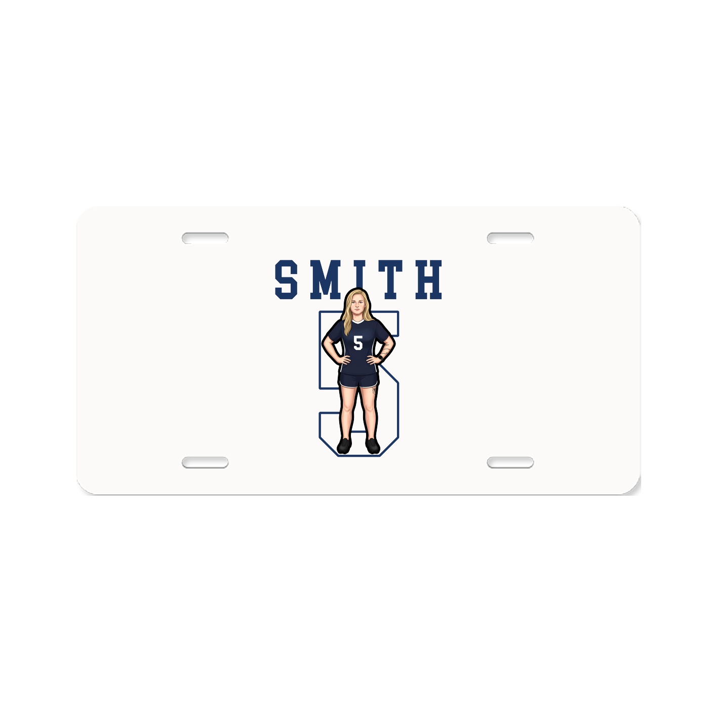 License Plate — Shirsey in Classic