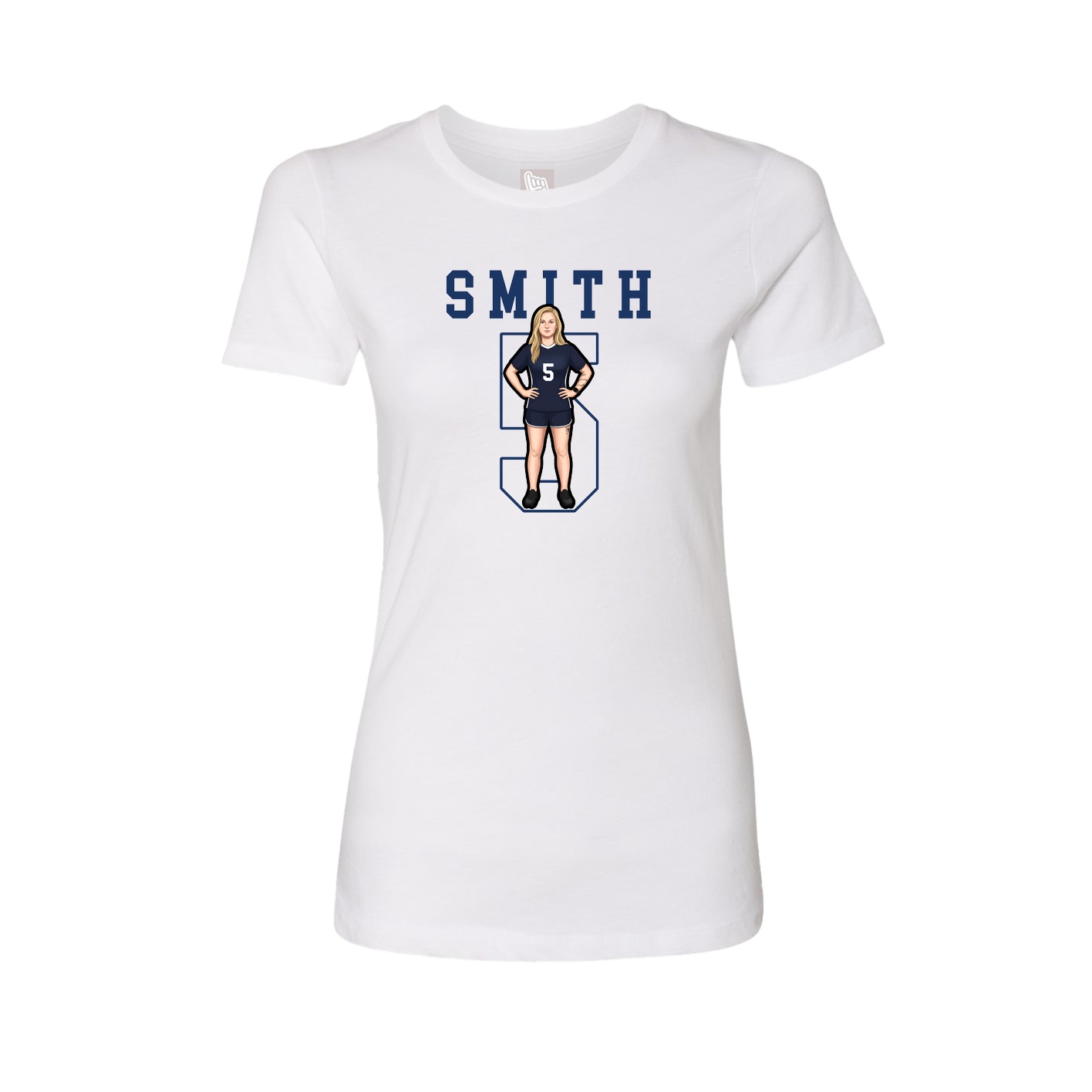 Fitted Women's Tee — Shirsey in White