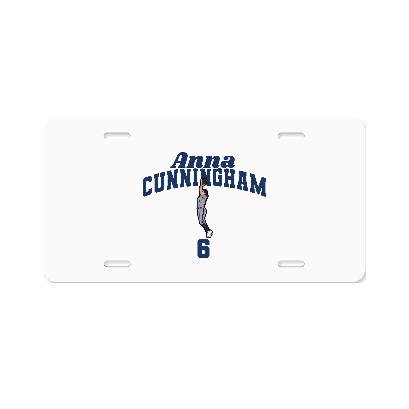 License Plate — Signature Arch in Classic