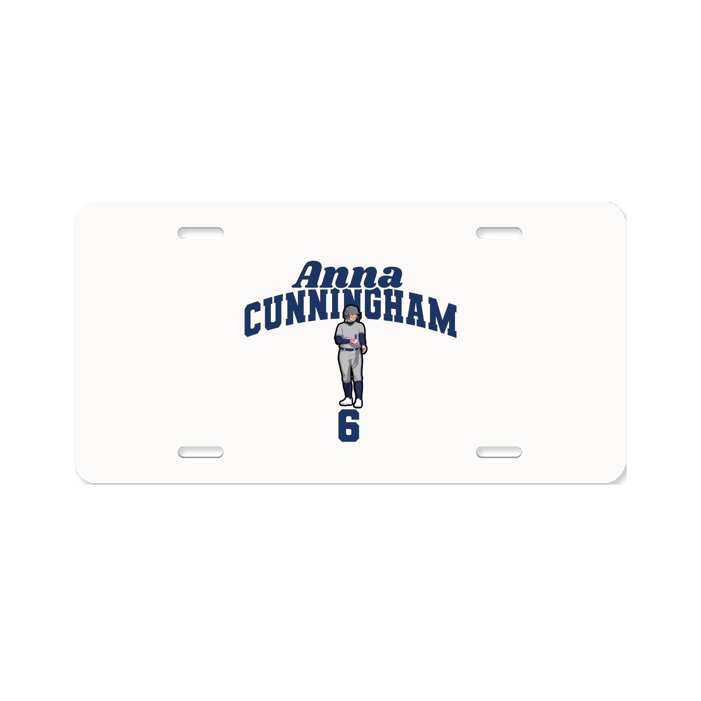 License Plate — Signature Arch in Classic