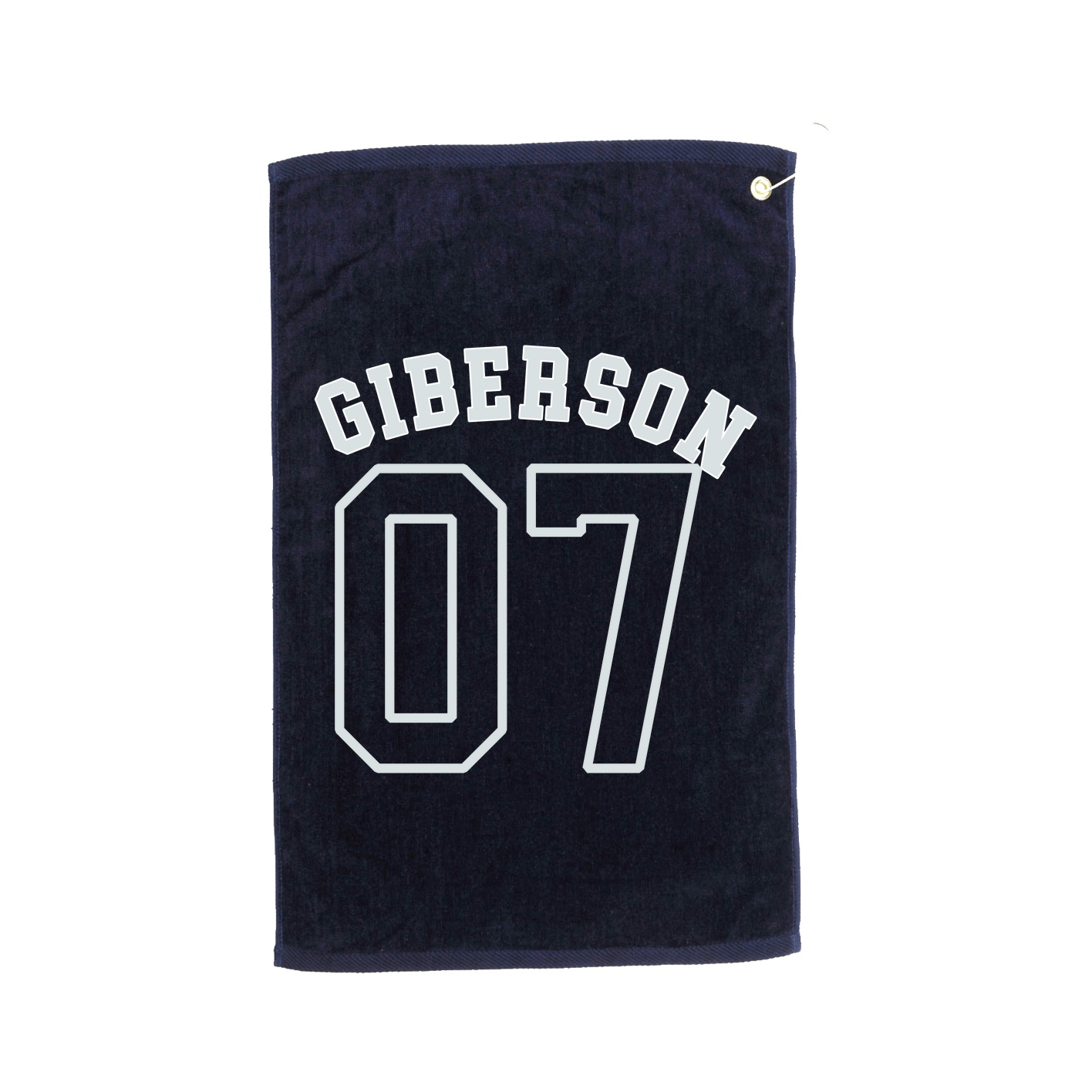 Golf Towel — Shirsey Arch in Navy