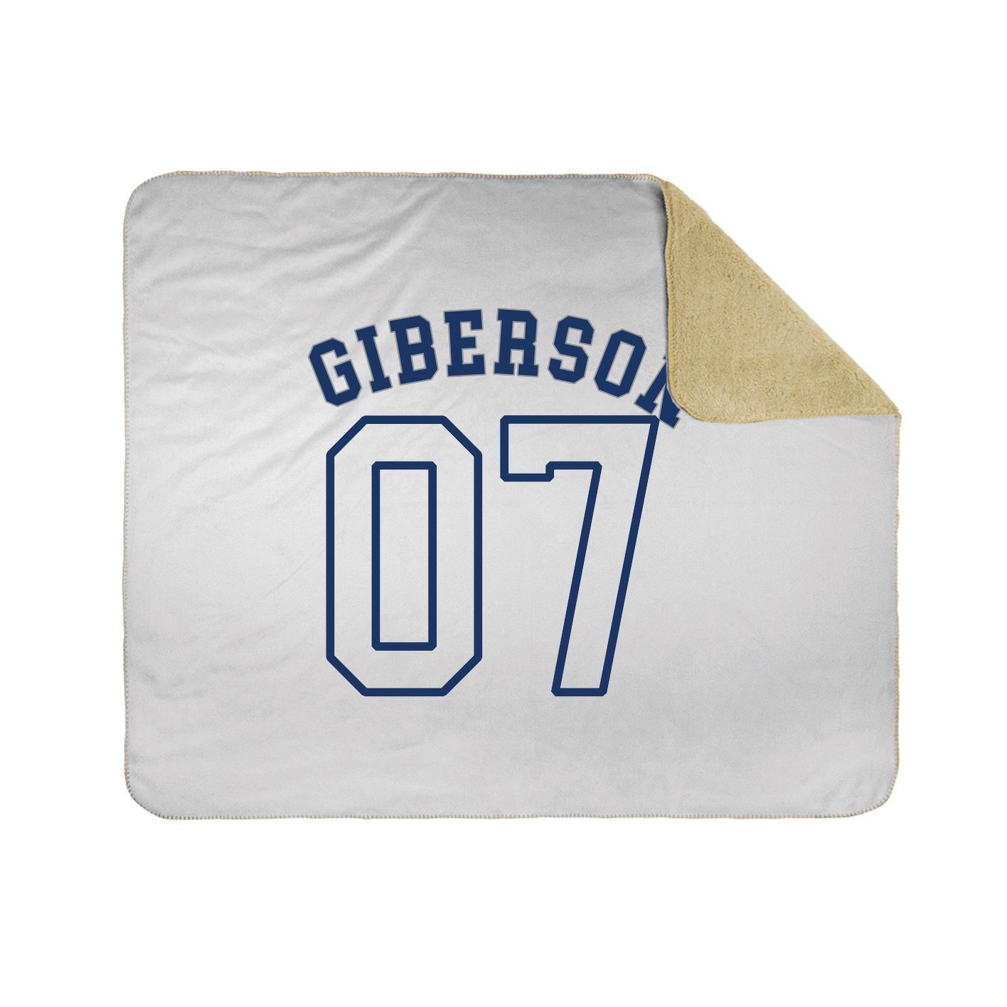 Throw Blanket — Shirsey Arch in White