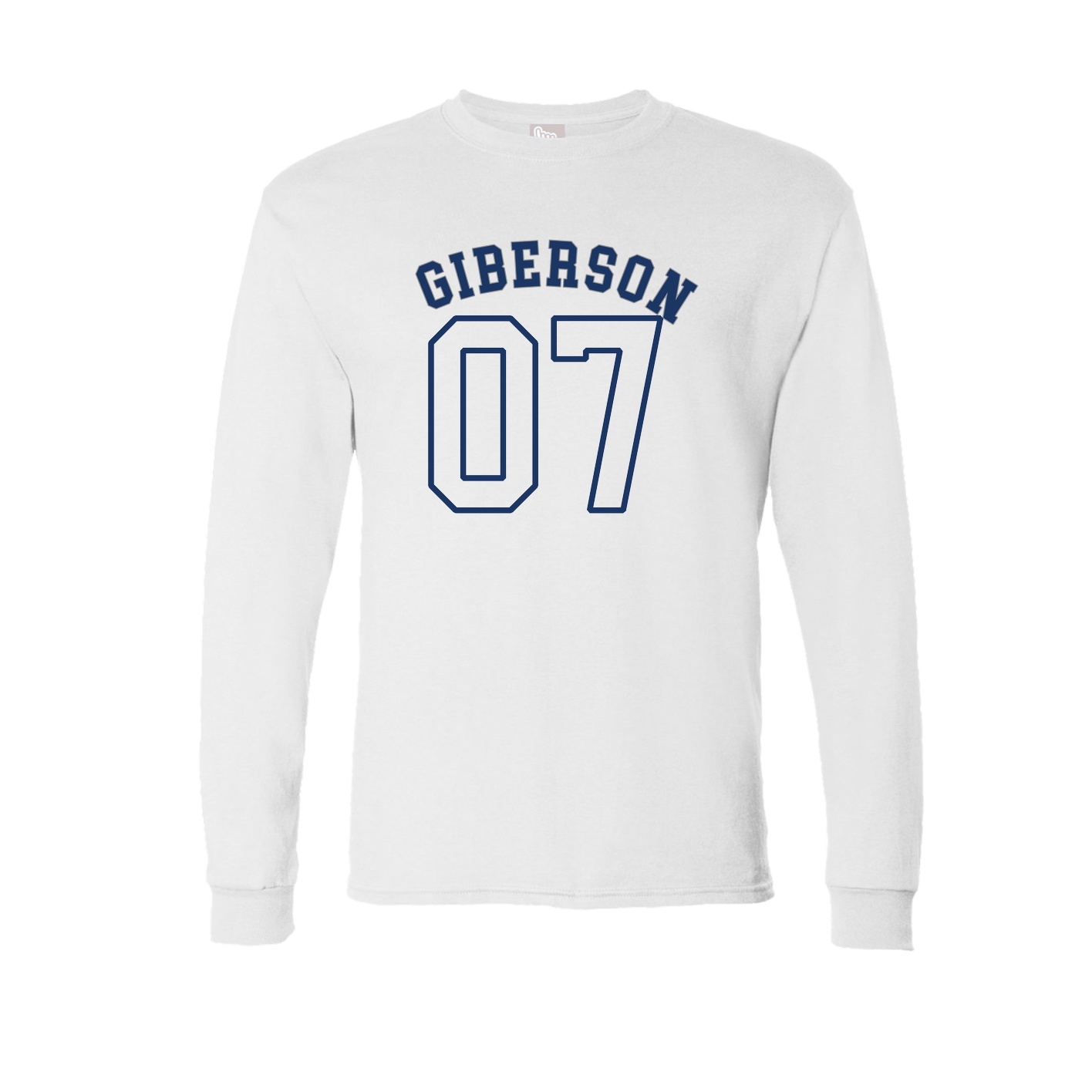 Long Sleeve Tee — Shirsey Arch in White