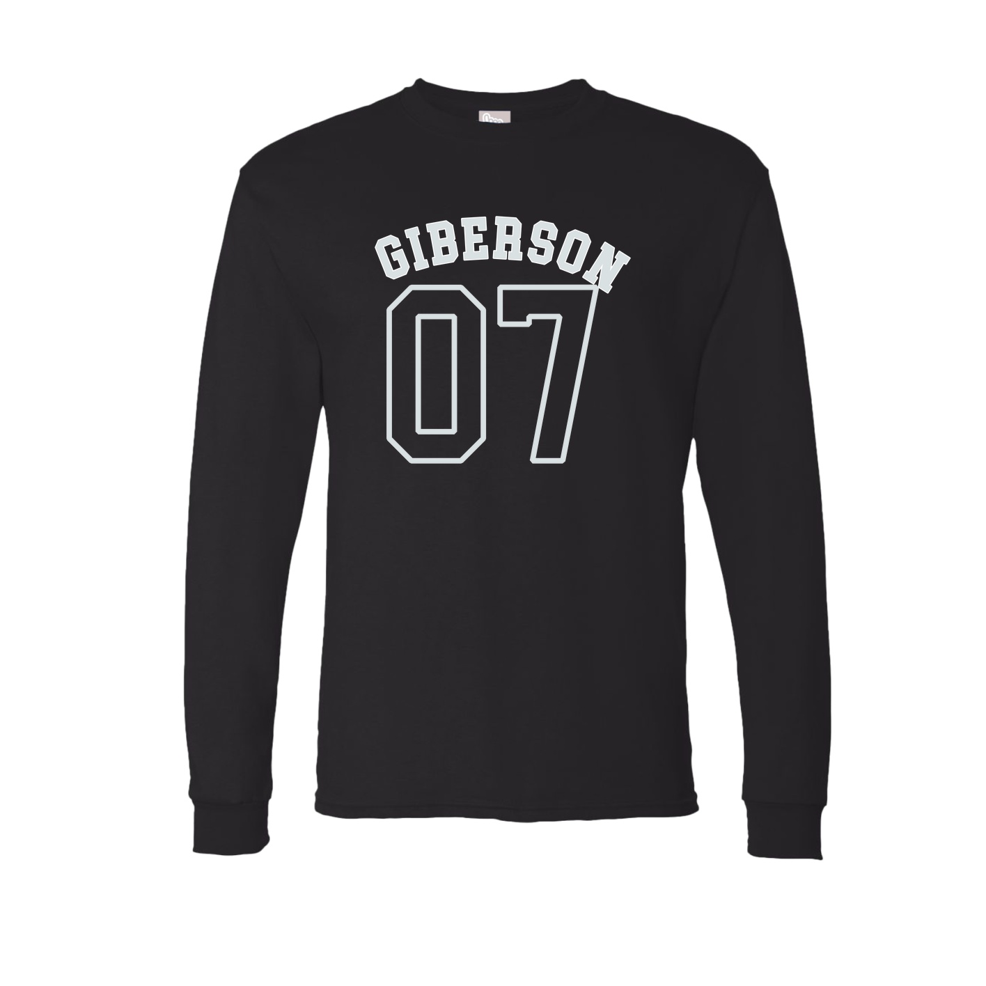 Long Sleeve Tee — Shirsey Arch in Black