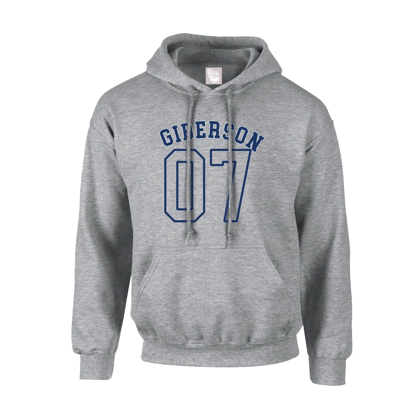 Youth Hoodie — Shirsey Arch in Grey