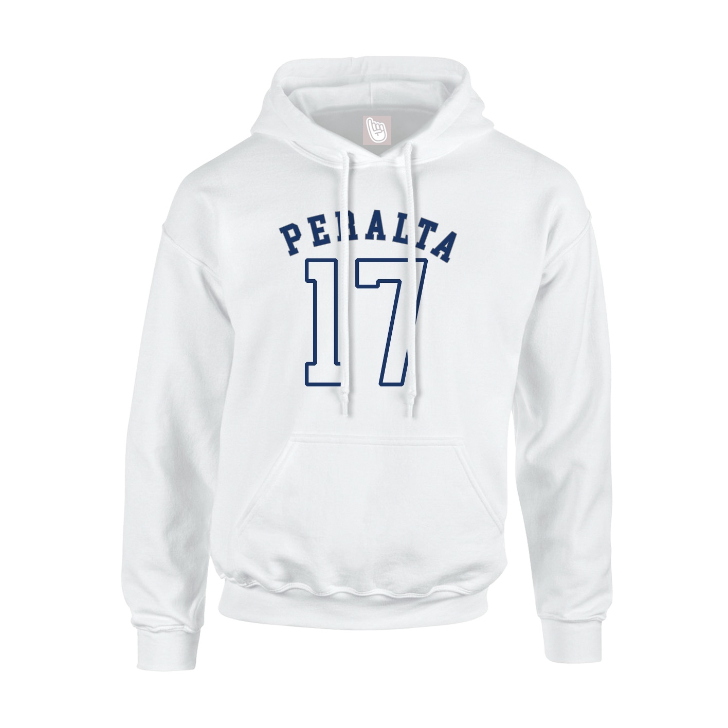 Hoodie — Shirsey Arch in White