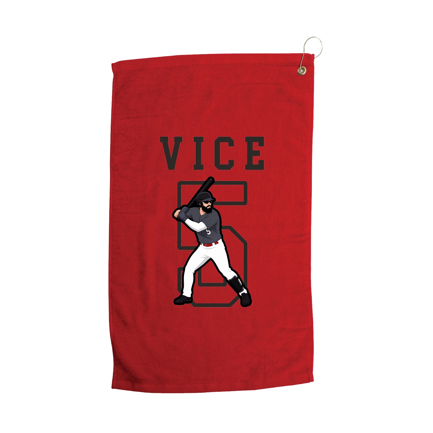 Golf Towel — Shirsey in Red