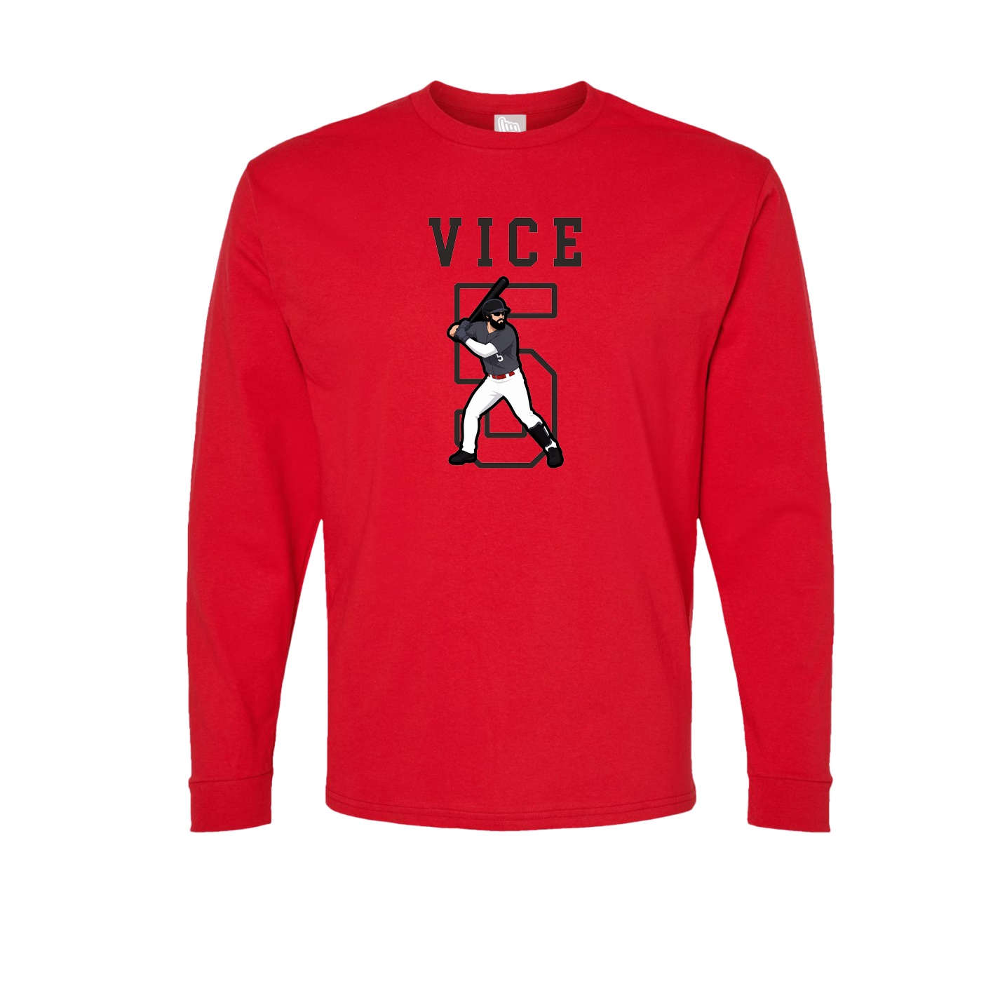 Long Sleeve Tee — Shirsey in Red