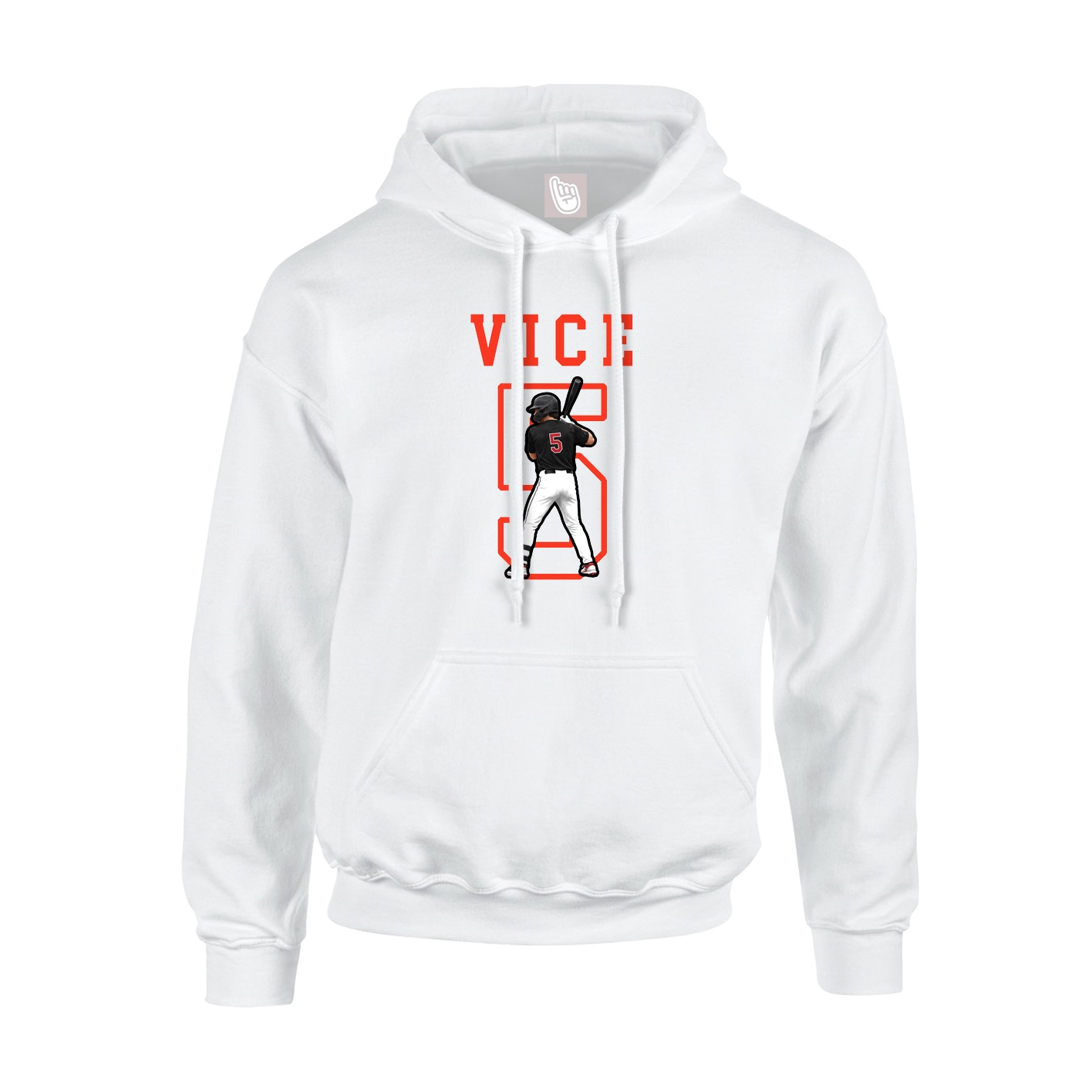 Hoodie — Shirsey in White