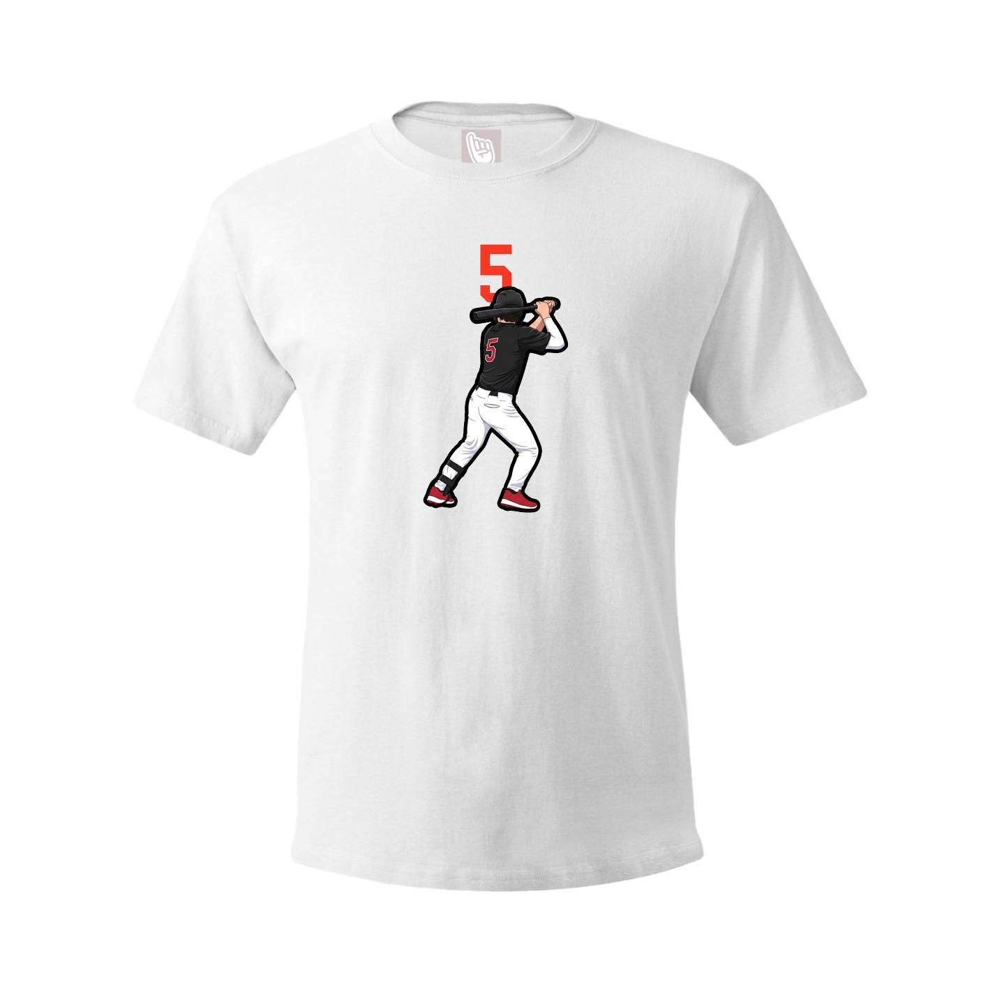 Tee — Number Top in White