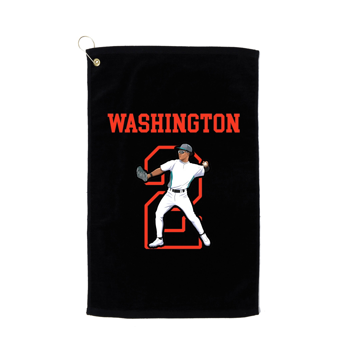 Golf Towel — Shirsey in Black