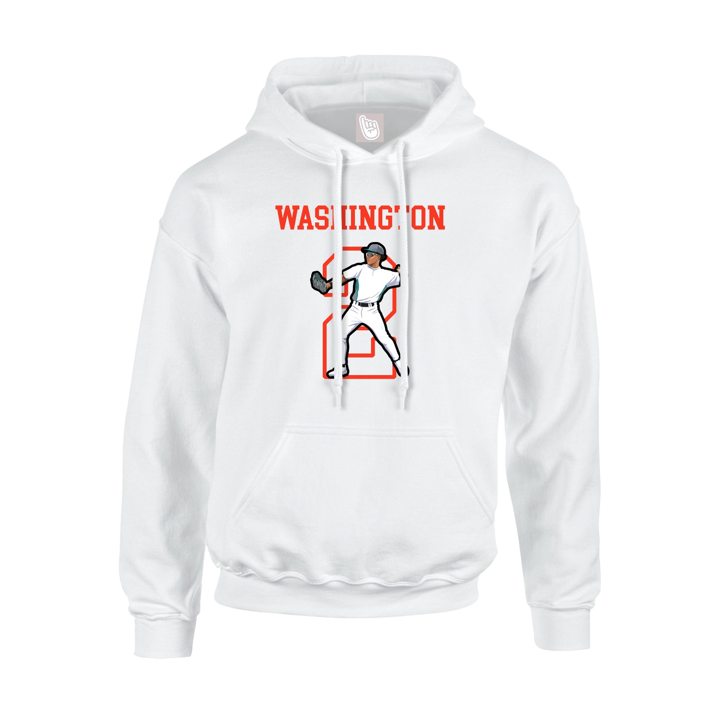 Hoodie — Shirsey in White