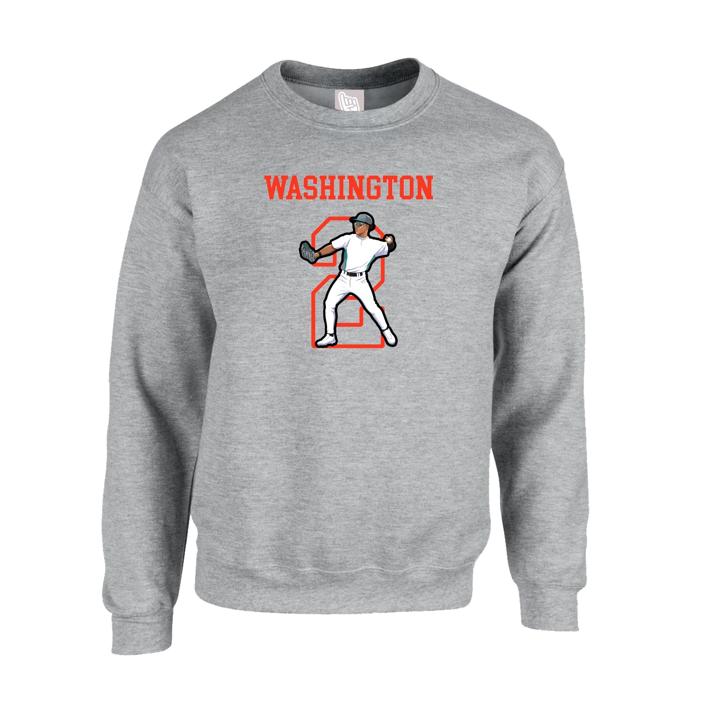 Fleece Crew — Shirsey in Grey