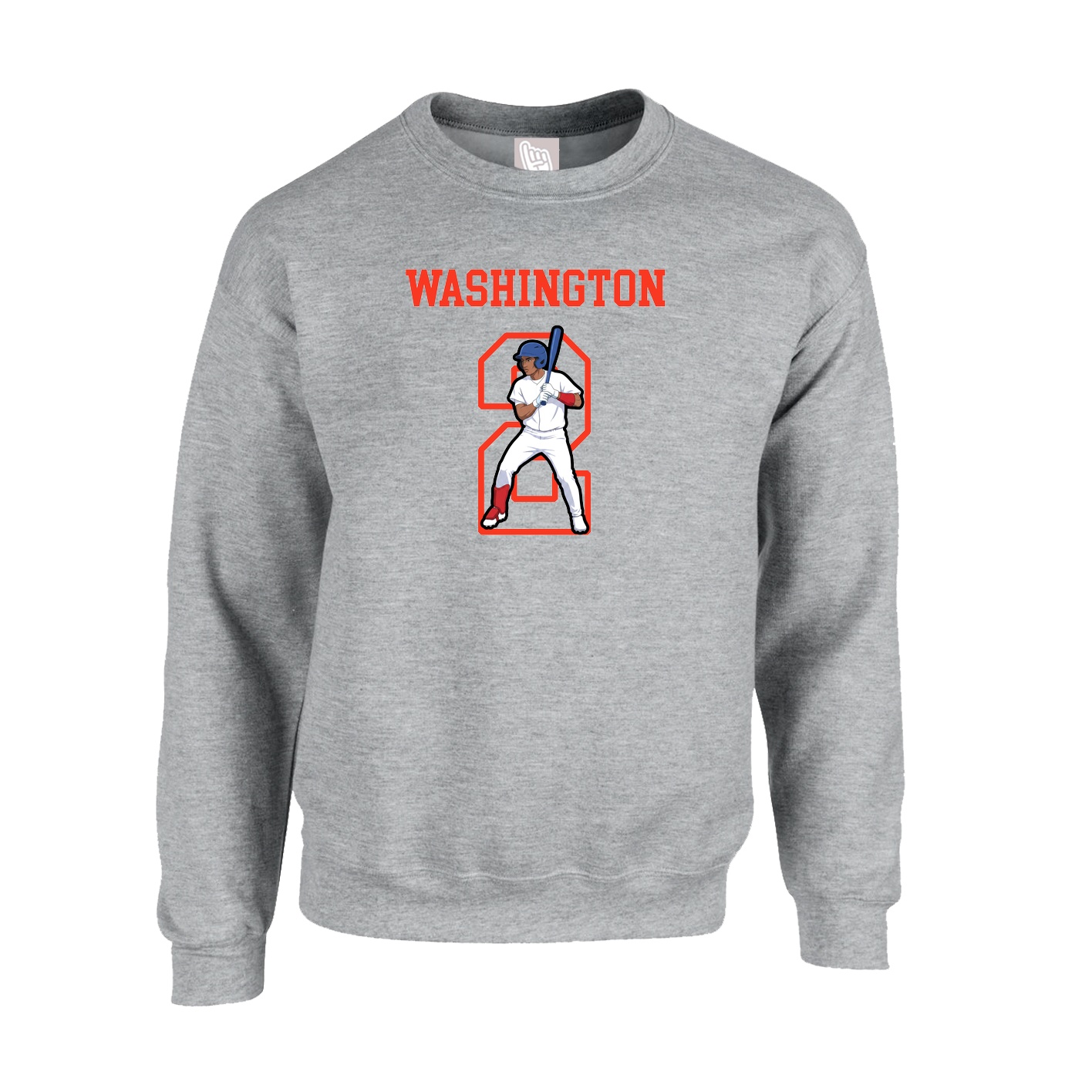 Fleece Crew — Shirsey in Grey