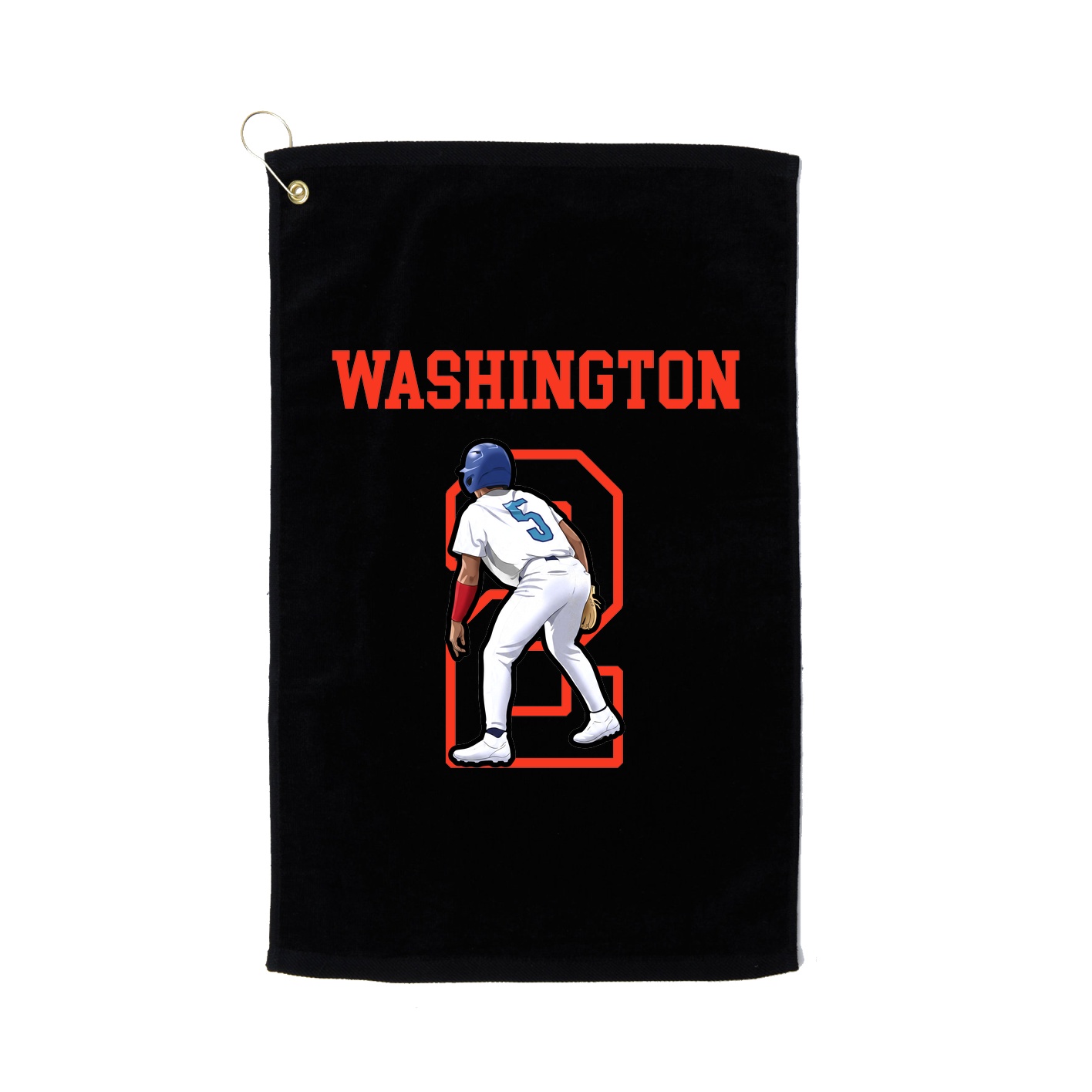 Golf Towel — Shirsey in Black