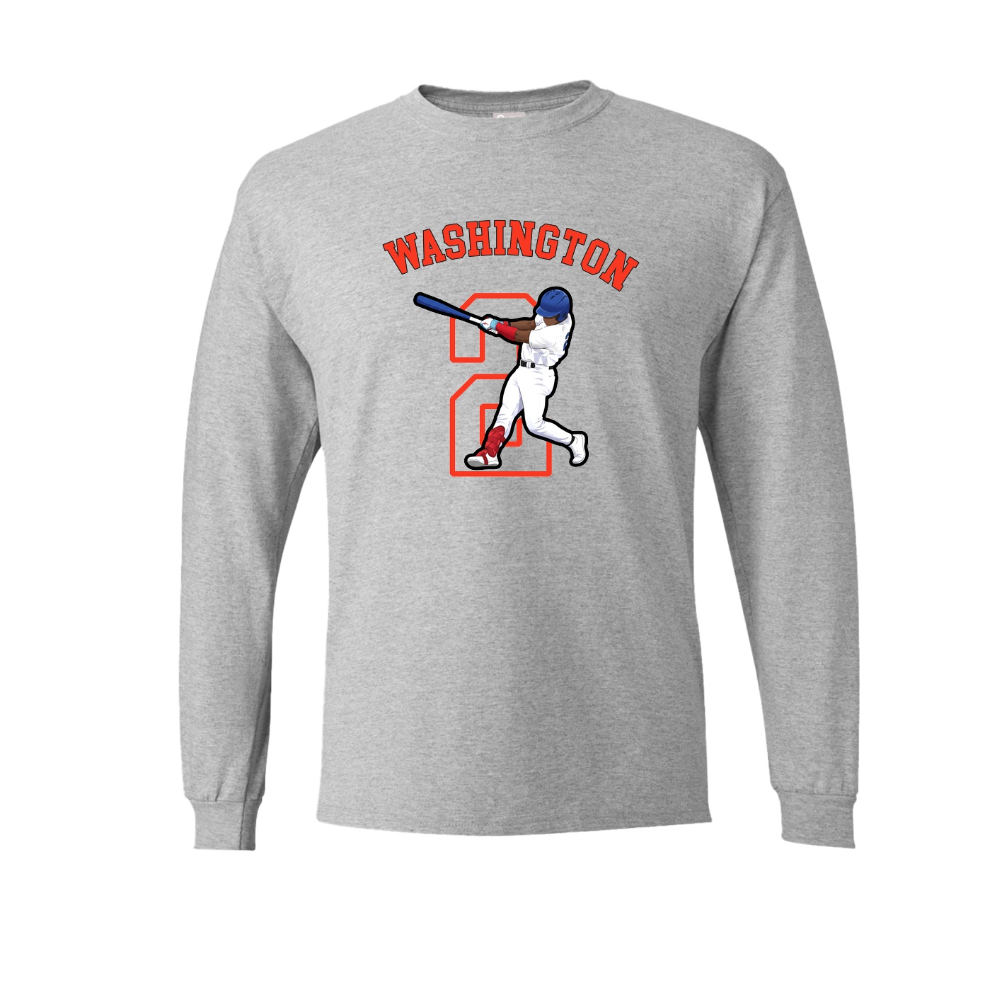 Long Sleeve Tee — Shirsey Arch in Grey