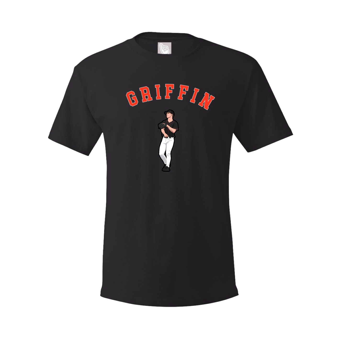 Youth Tee — Shirsey Arch in Black