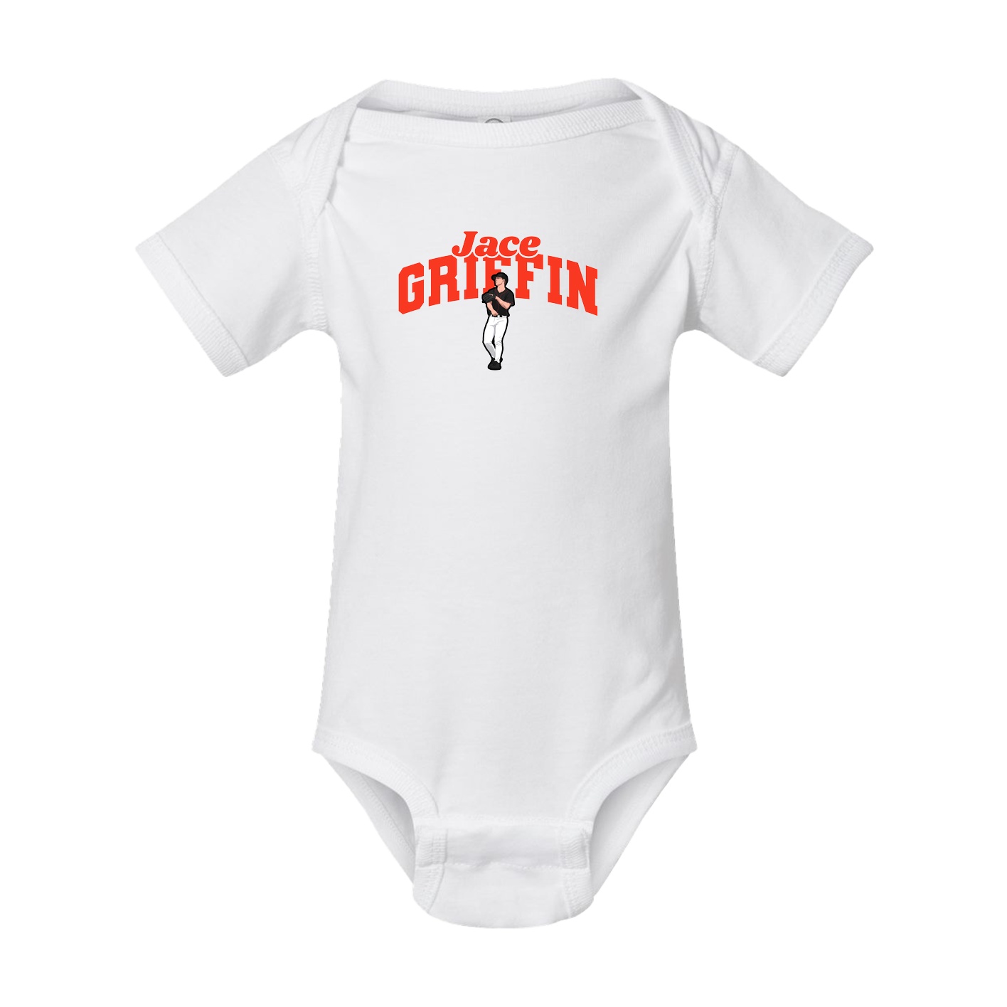 Baby Onesie — Signature Arch in White