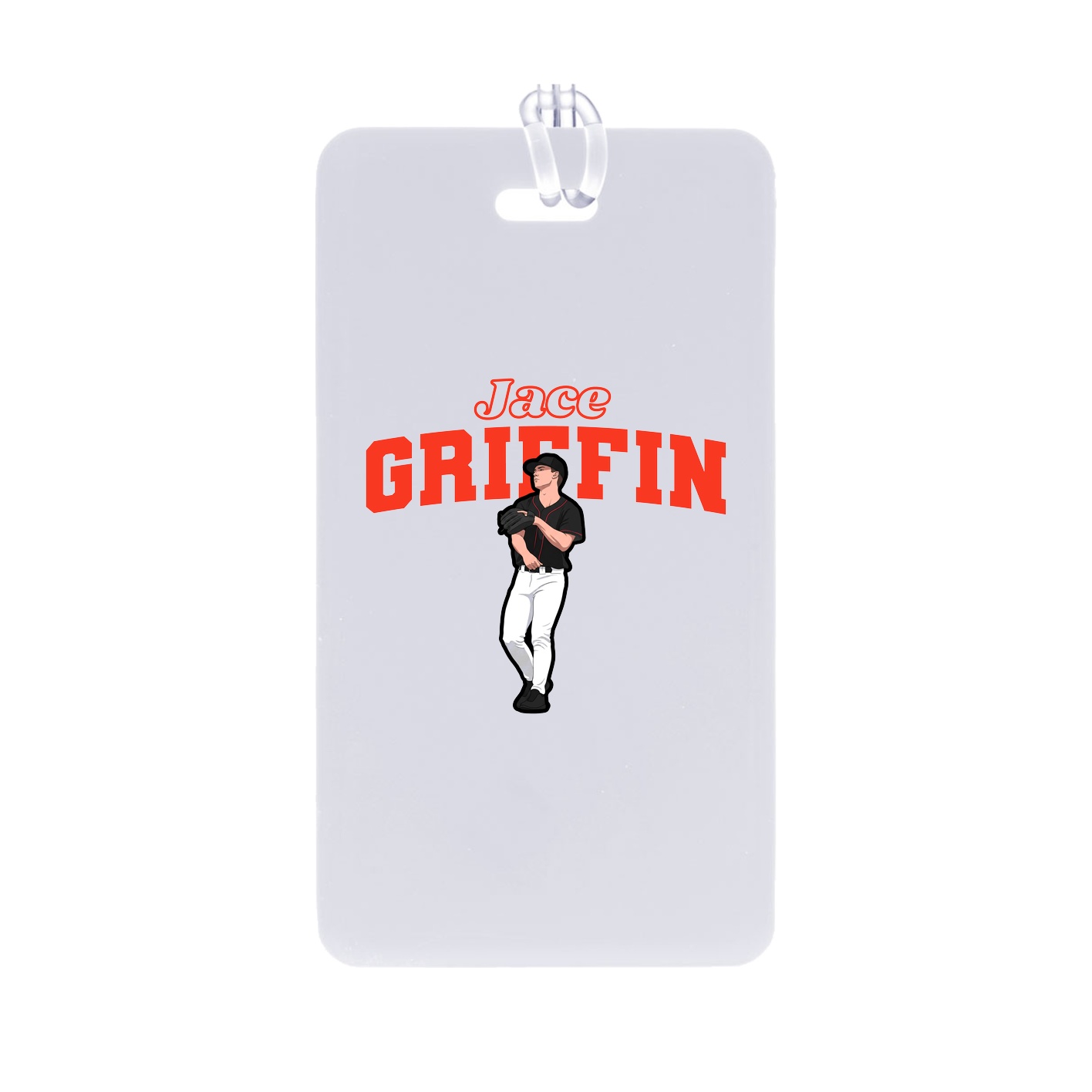 Bag Tag — Name Arch in Classic