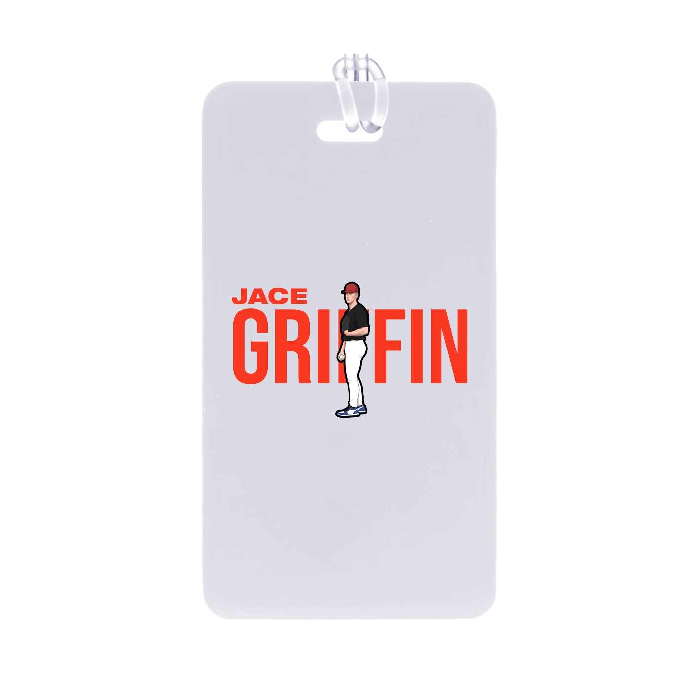 Bag Tag — Player Name in Classic