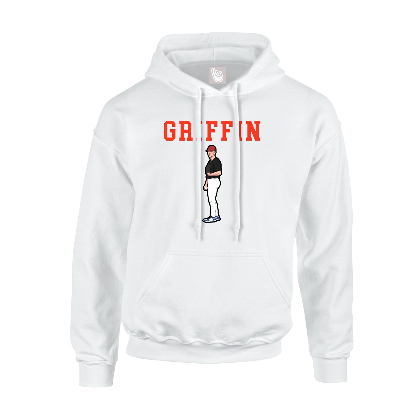 Youth Hoodie — Shirsey in White
