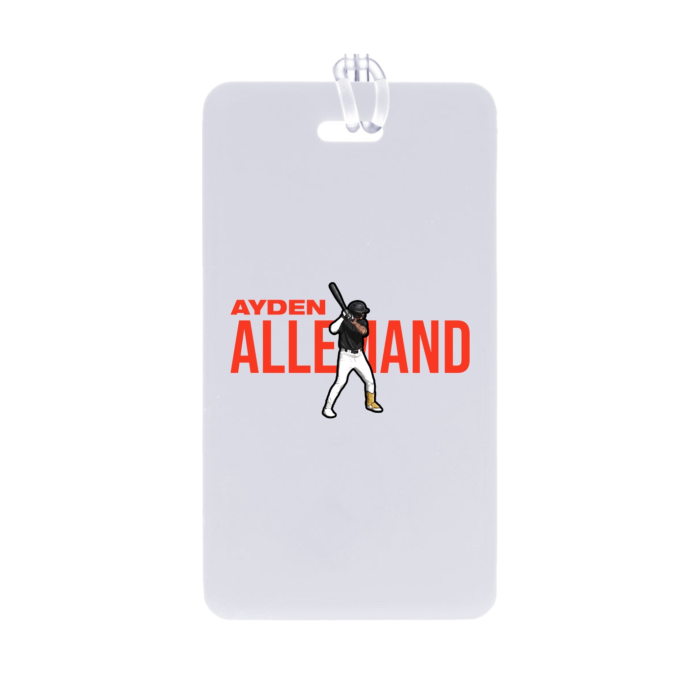 Bag Tag — Player Name in Classic