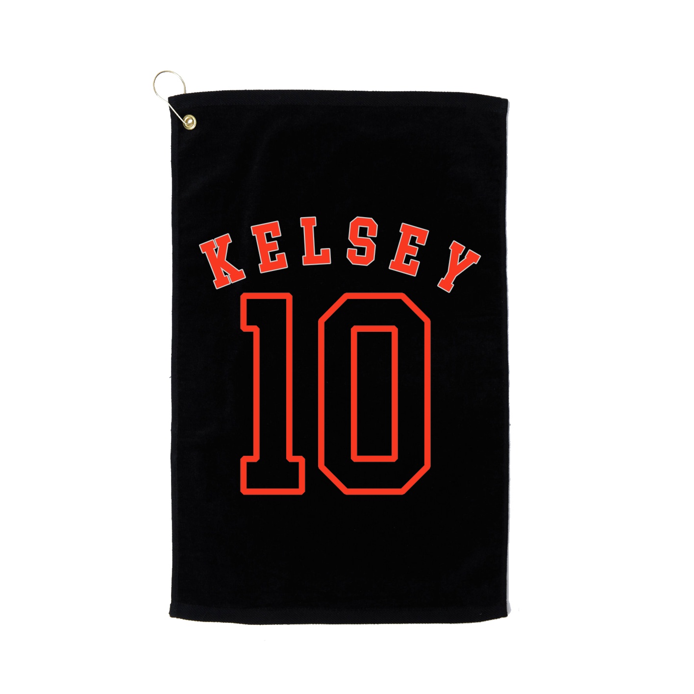 Golf Towel — Shirsey Arch in Black