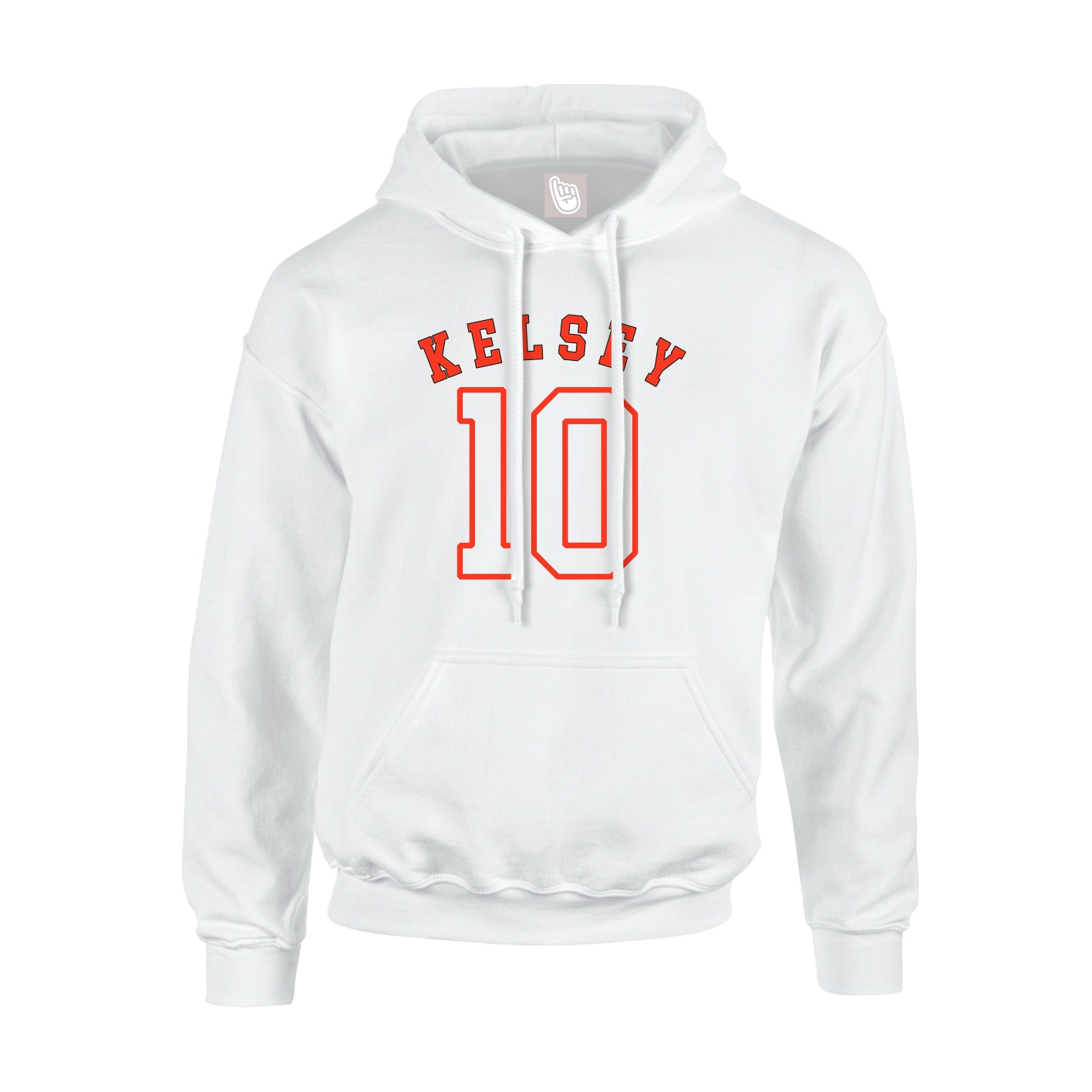 Hoodie — Shirsey Arch in White