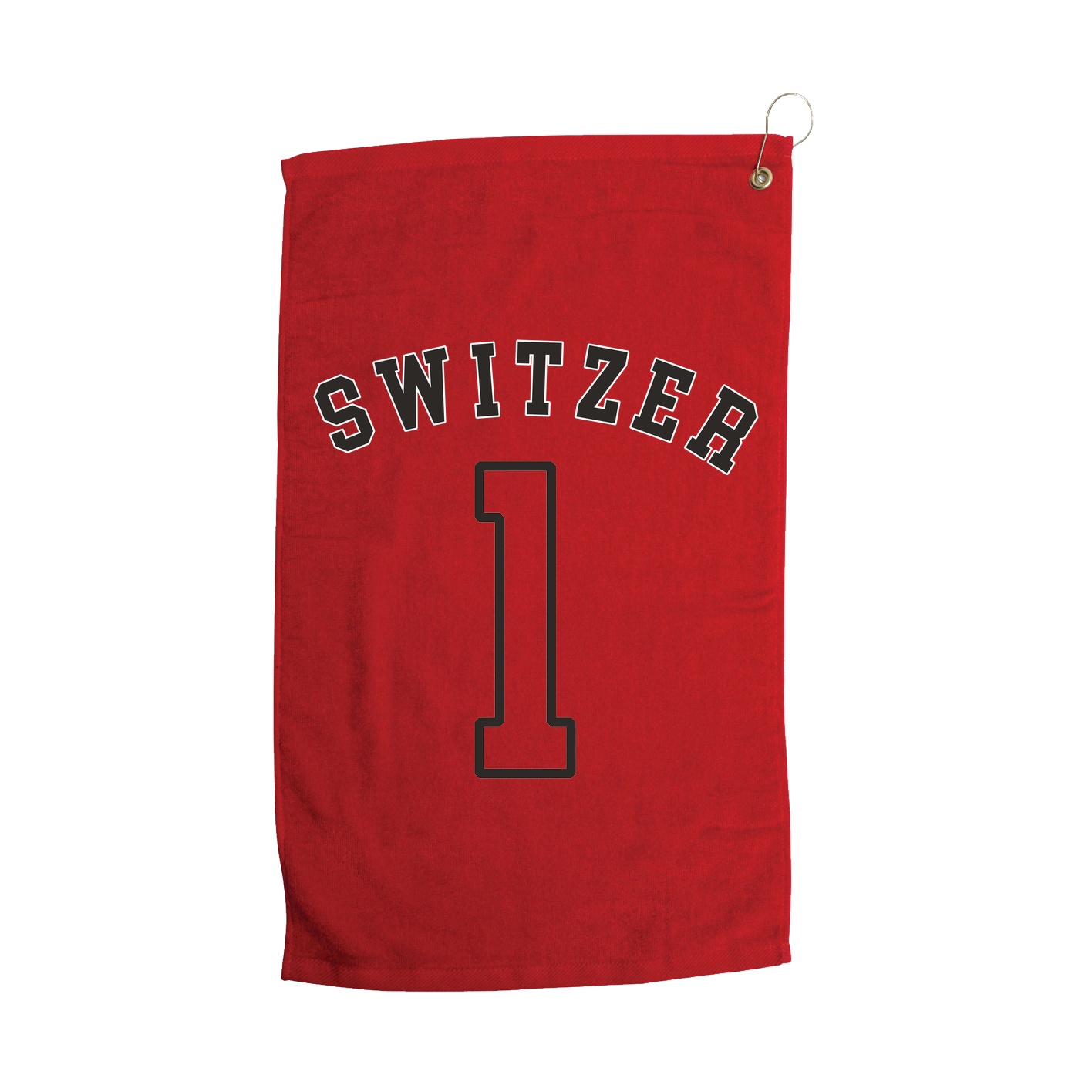 Golf Towel — Shirsey Arch in Red
