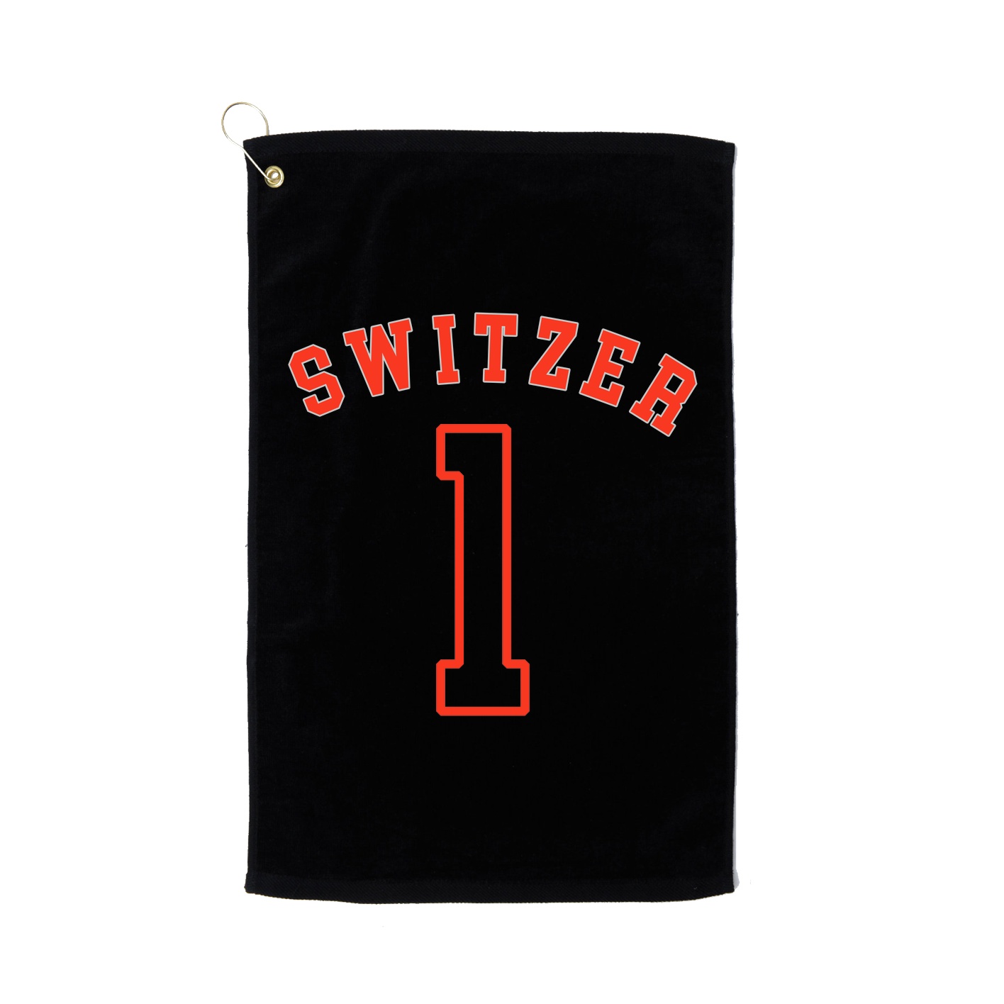 Golf Towel — Shirsey Arch in Black