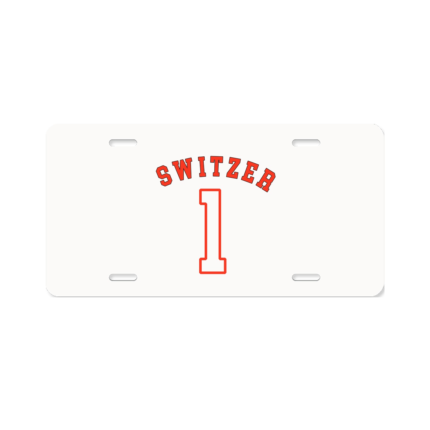 License Plate — Shirsey Arch in Classic