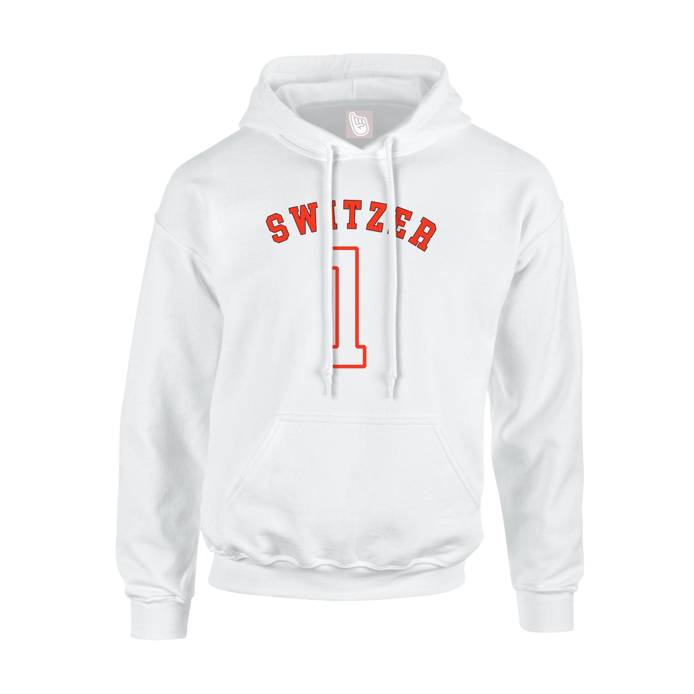 Hoodie — Shirsey Arch in White