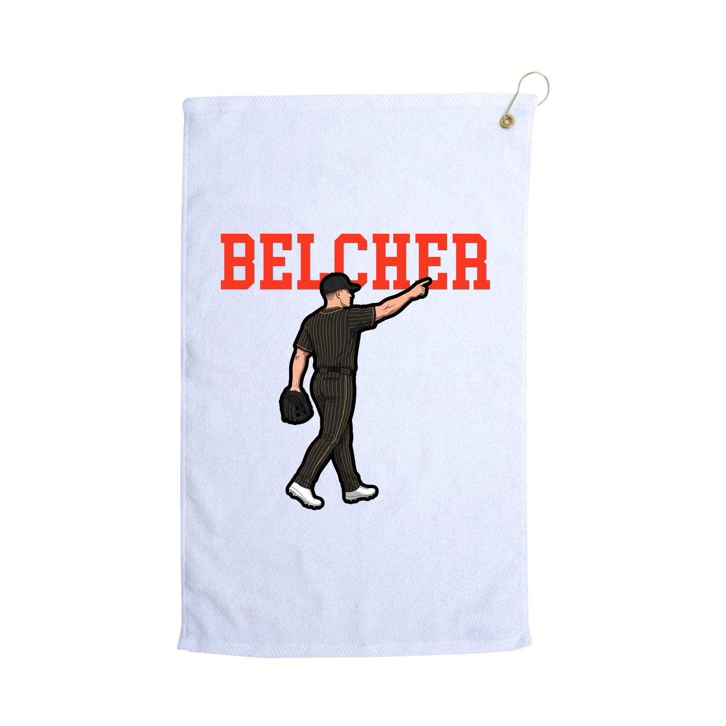Golf Towel — Shirsey in White
