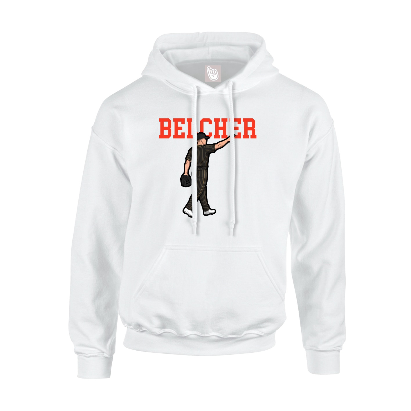 Hoodie — Shirsey in White