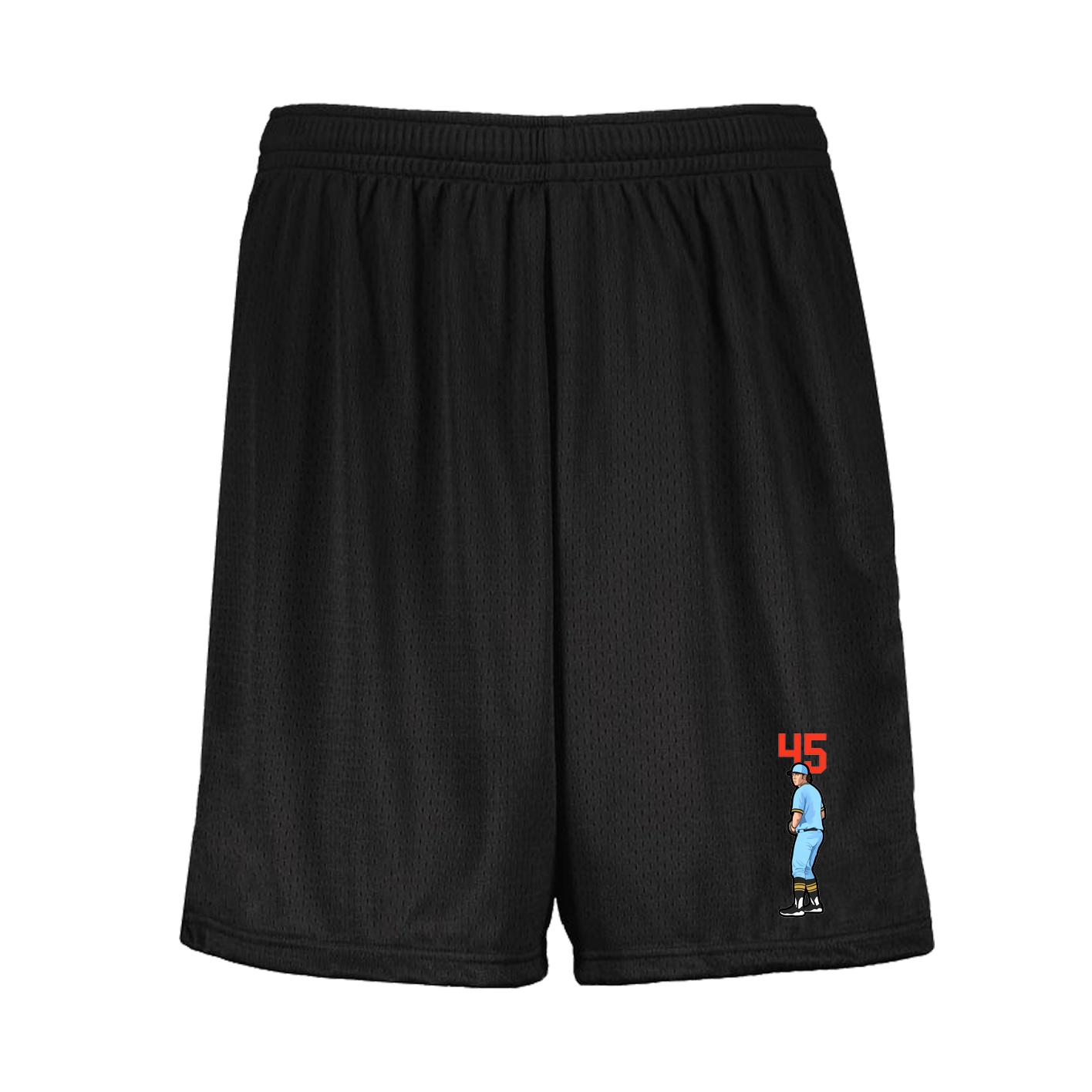 Shorts — Number Top in Black