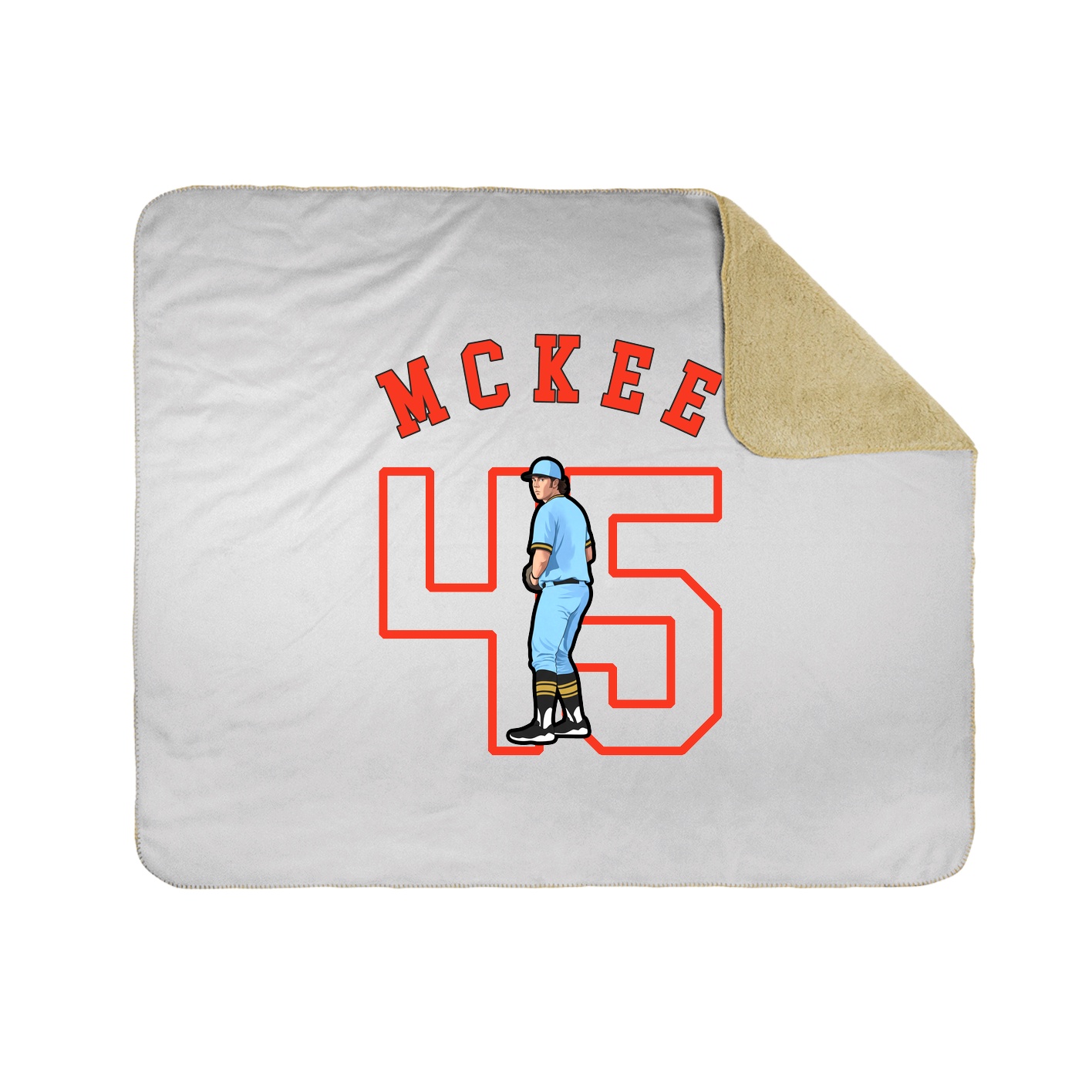 Throw Blanket — Shirsey Arch in White