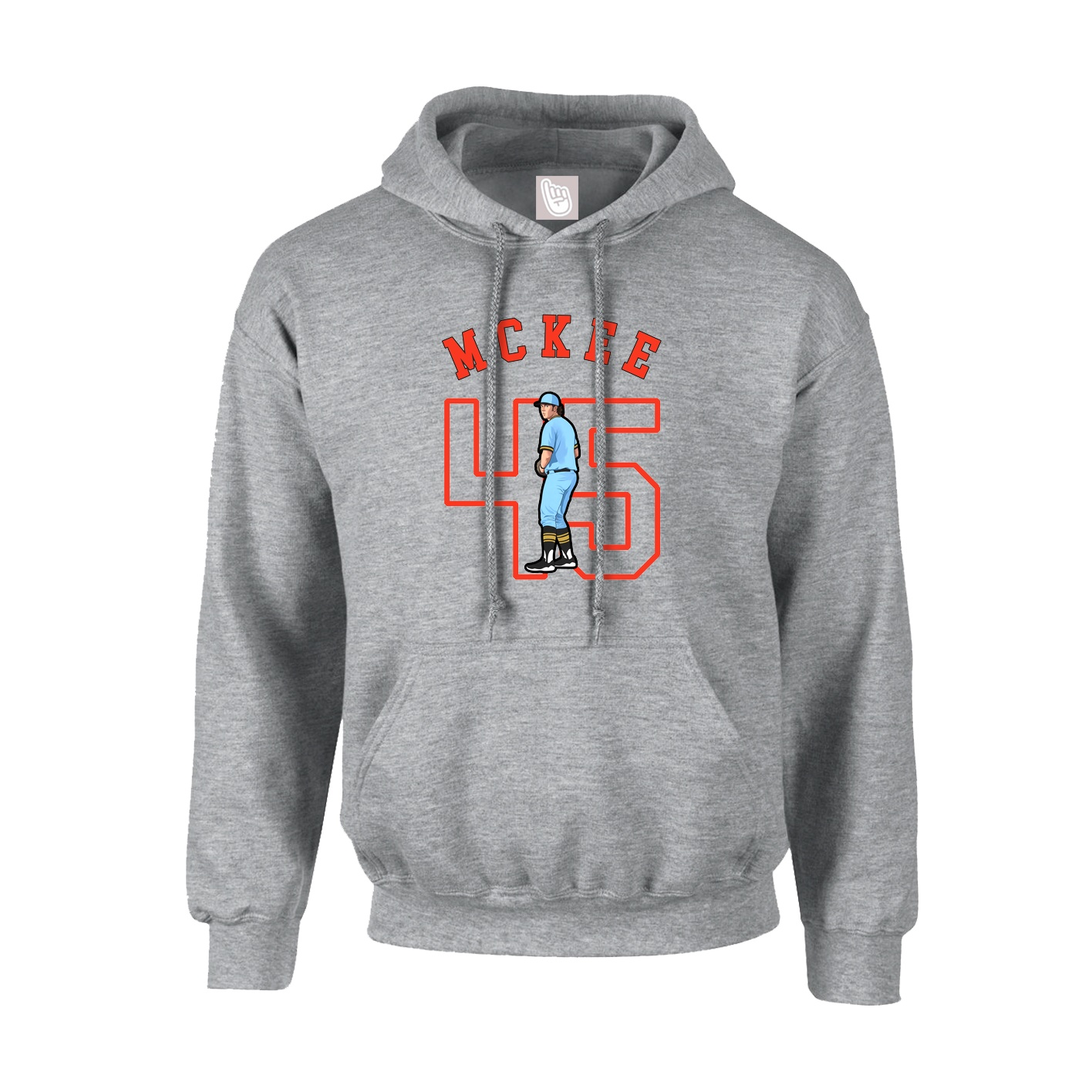 Youth Hoodie — Shirsey Arch in Grey